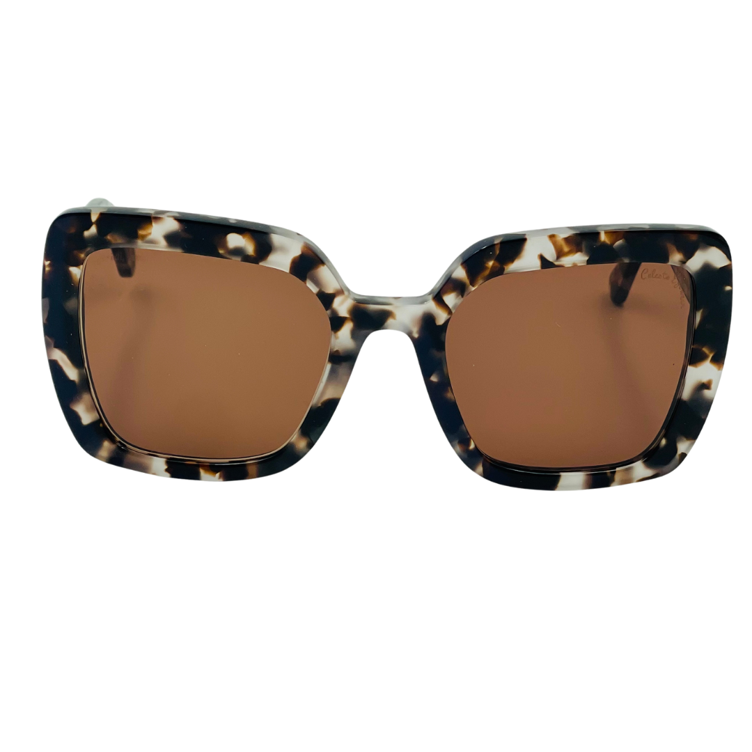 CELESTE EYEWEAR -BRIGITTE (580-HAVANA/PINK)