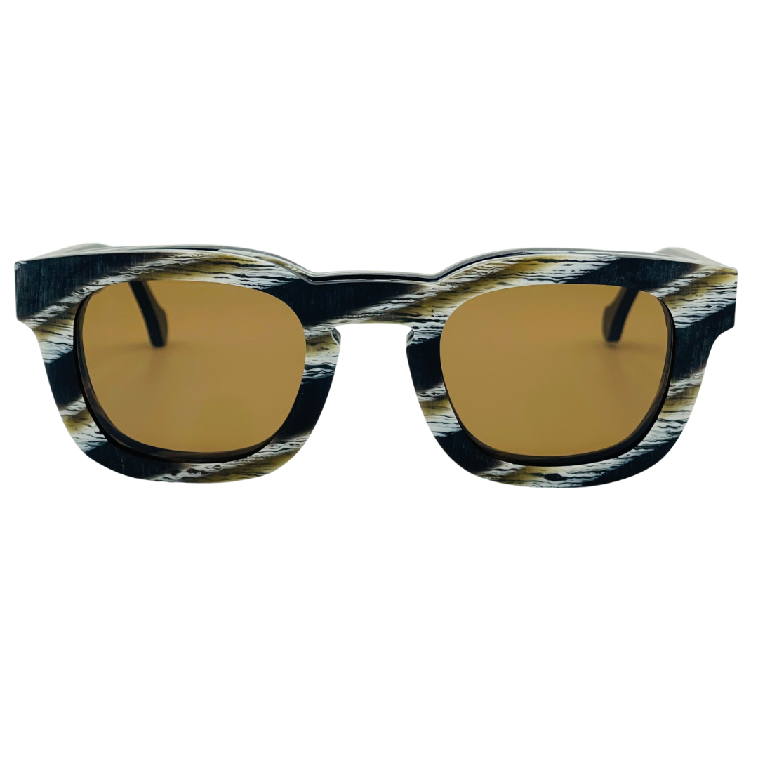 CELESTE EYEWEAR -FLAVIO CLIP(392N-STRIPES MAT)