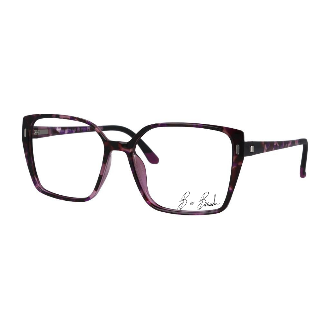 BbyBIANCHESSI clip-on 324 (012-VIOLA/HAVANA)