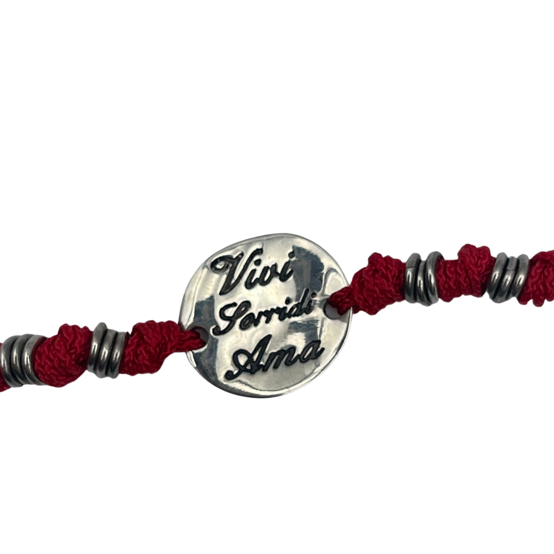 BRACCIALE "Vivi, Sorridi, Ama"