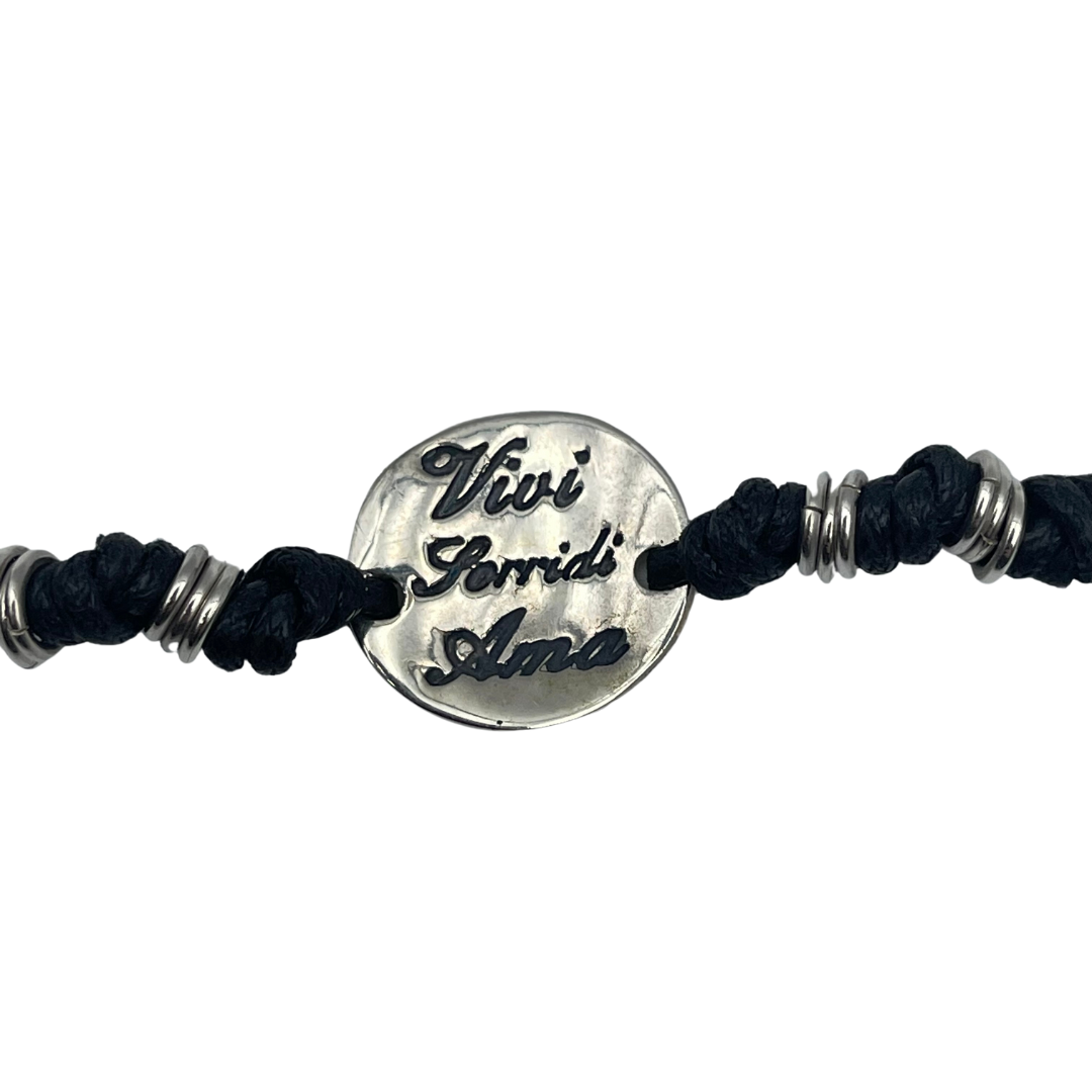 BRACCIALE "Vivi, Sorridi, Ama"