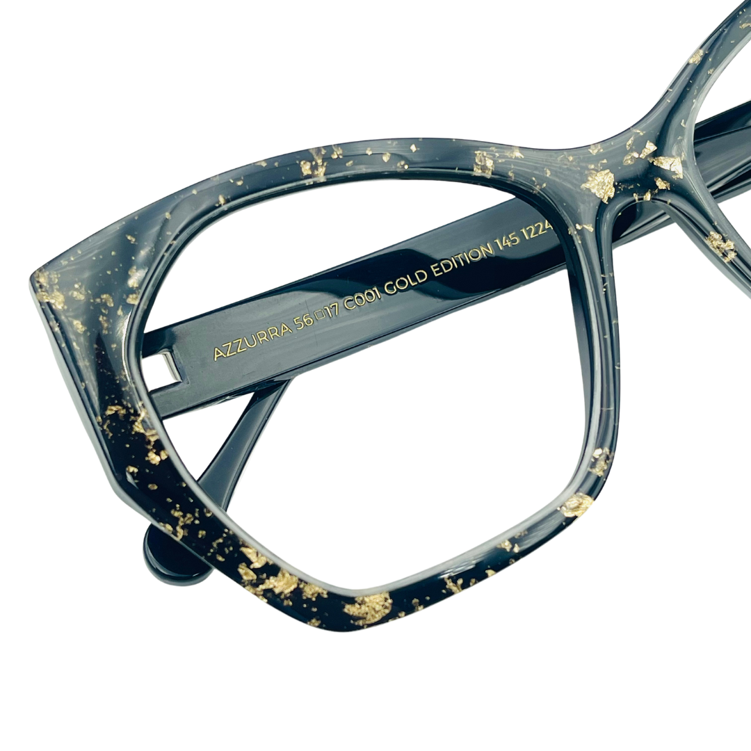 CELESTE EYEWEAR -AZZURRA GOLD EDITION (001E-BLACK)