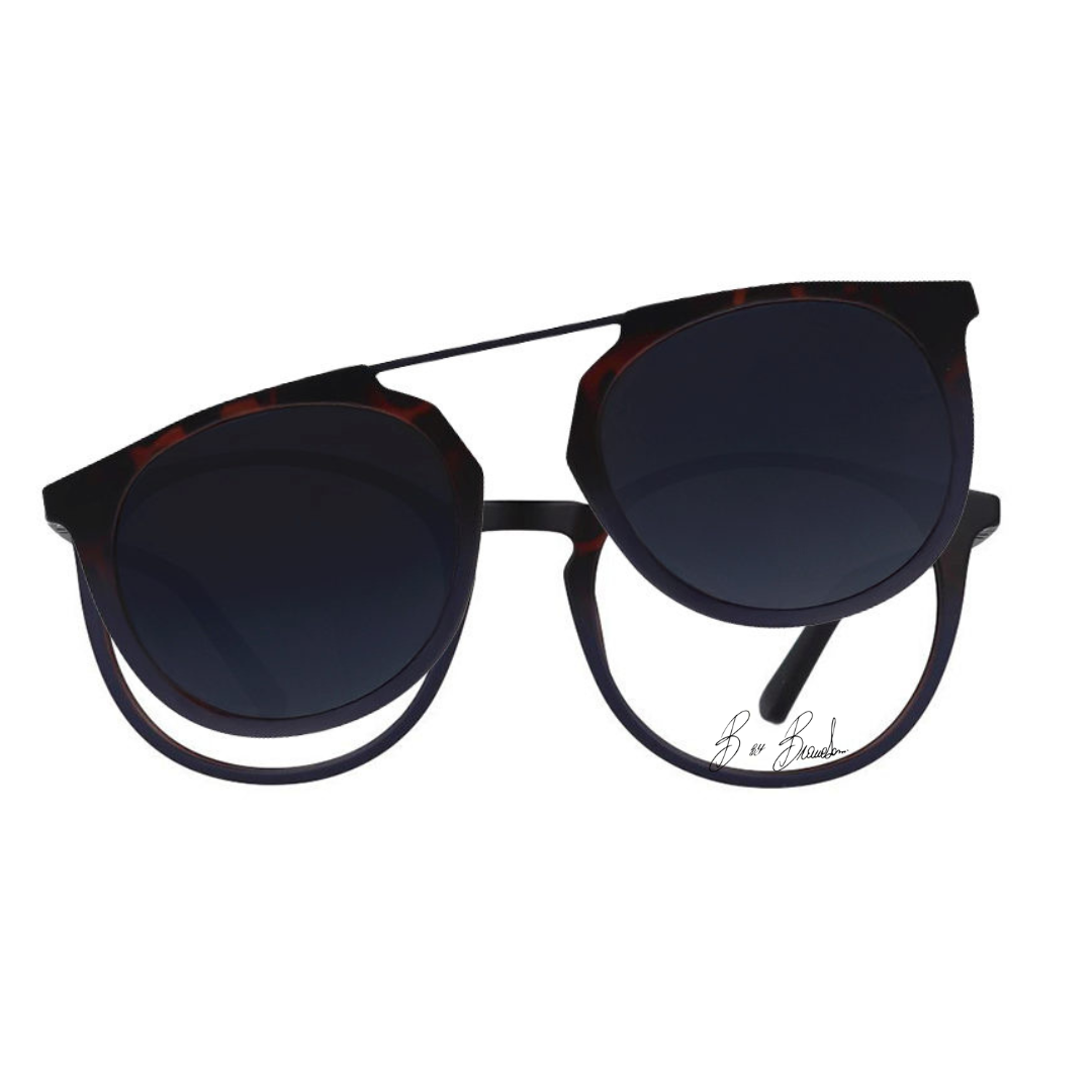 BbyBIANCHESSI clip-on 0326 (074 M-HAVANA/BLU)