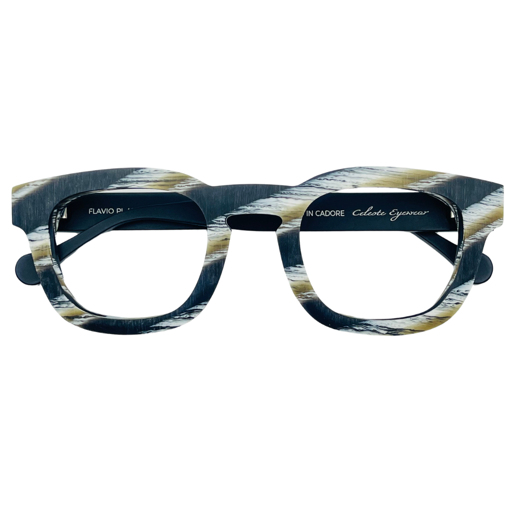 CELESTE EYEWEAR -FLAVIO CLIP(392N-STRIPES MAT)