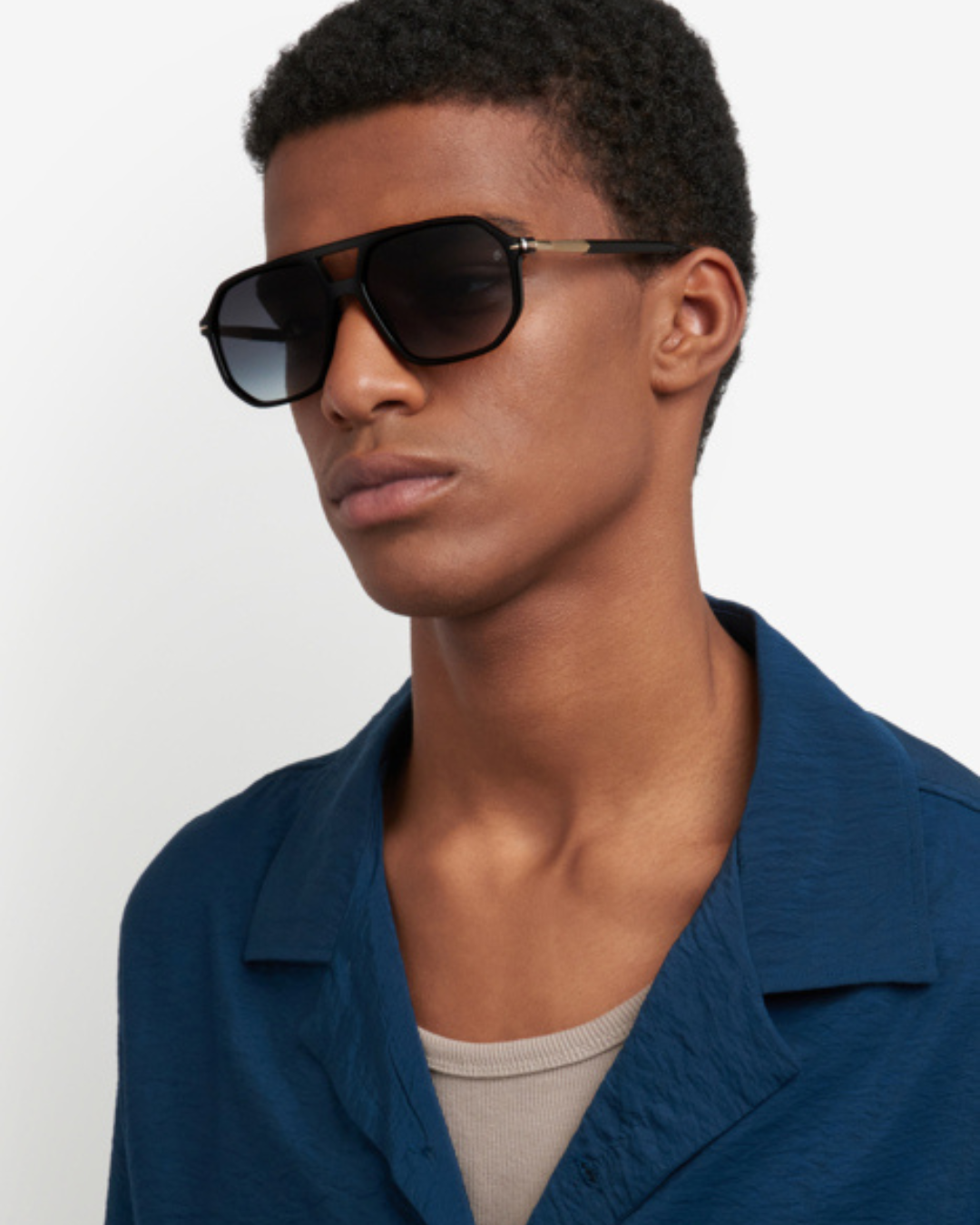 DB EYEWEAR by David Beckham DB 1172/S (2M2-BLACK GOLD )