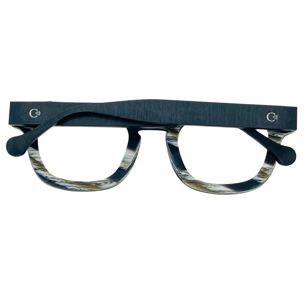 CELESTE EYEWEAR -FLAVIO CLIP(392N-STRIPES MAT)