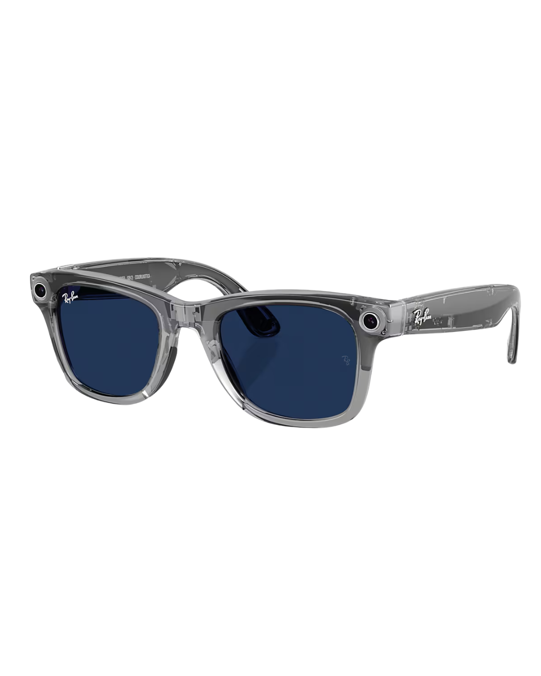 RAY-BAN RW 4012 WAYFARER META GEN2 (6840MF53-SHINY TRANS GREY)
