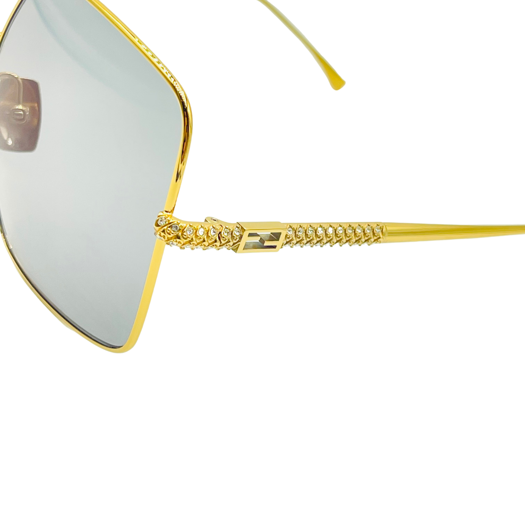 FENDI FE 0439/S (001JO-GOLD)