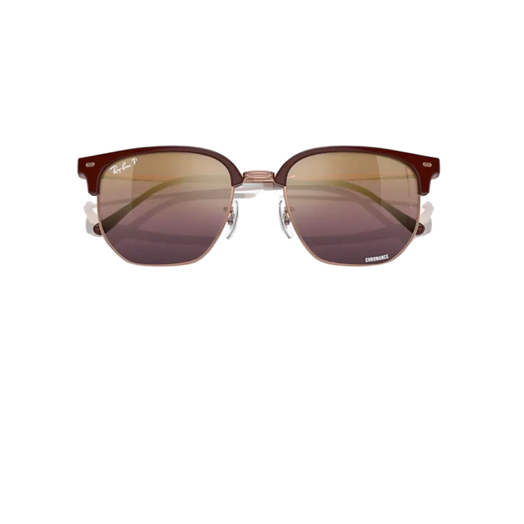 RAY-BAN RB 4416 NEW CLUBMASTER (6654/G9-BORDEAUX/ROSE GOLD)