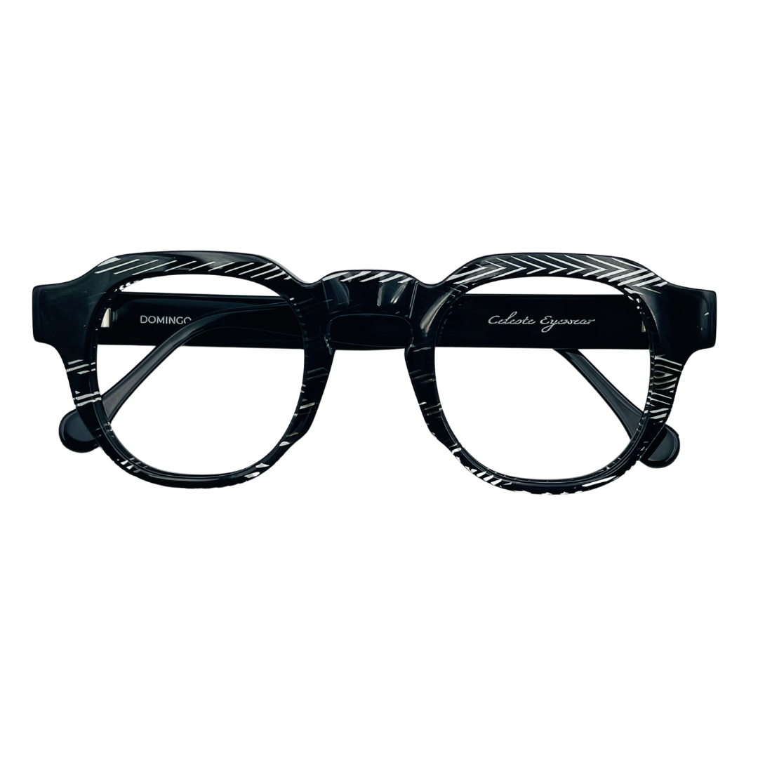 CELESTE EYEWEAR -DOMINGO (568-BLACK STRIPES)