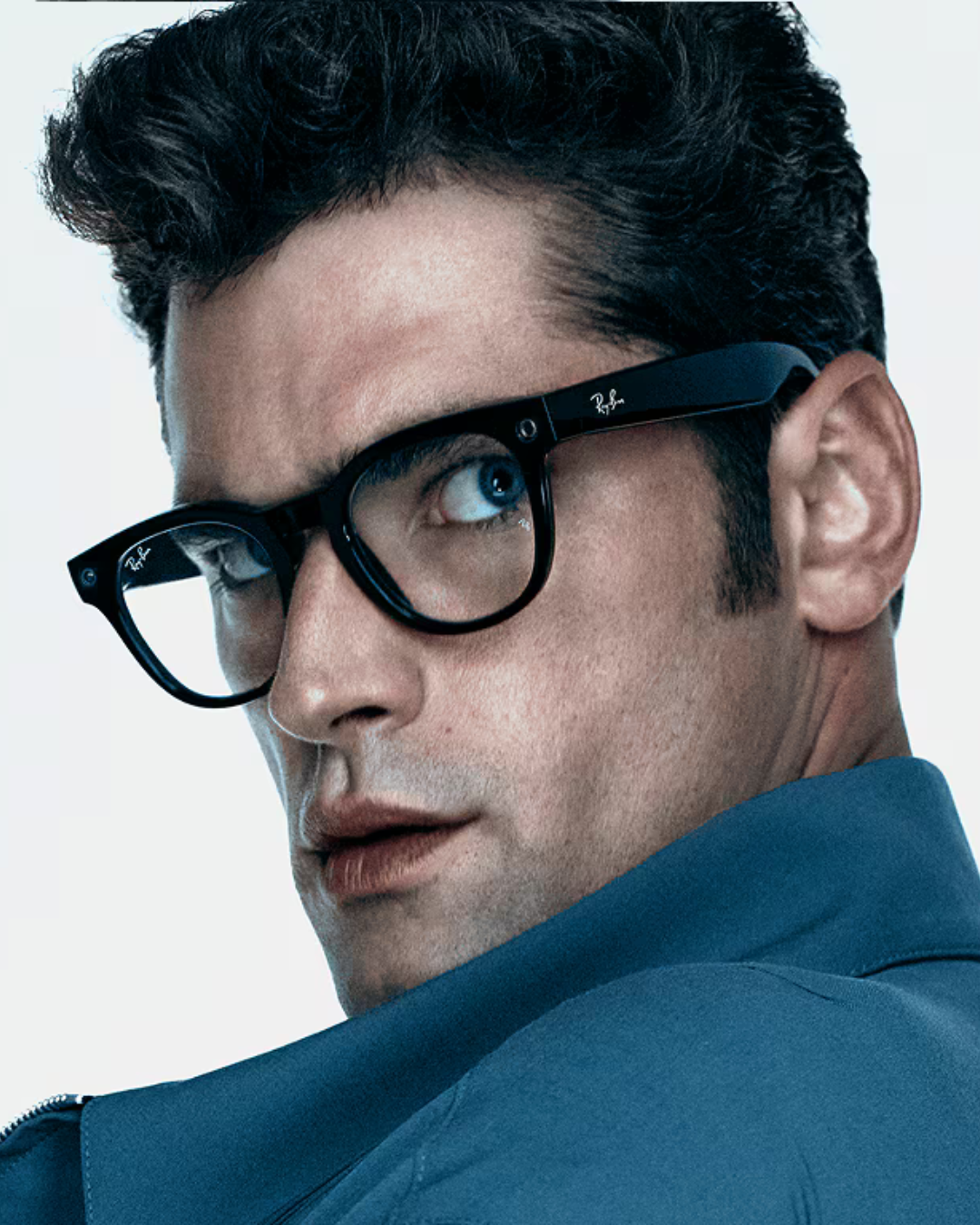 RAY-BAN RW 7002 SCRIBER OPTICS META GEN2 (20049-SHINY BLACK)