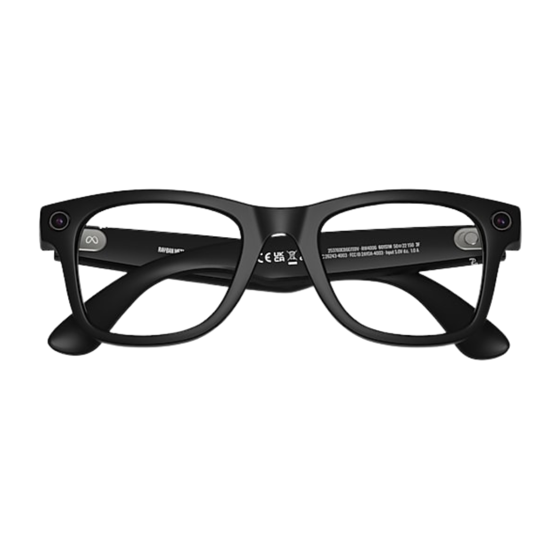 RAY-BAN RB 4006 WAYFARER META (601S1M50-MATTE BLACK)