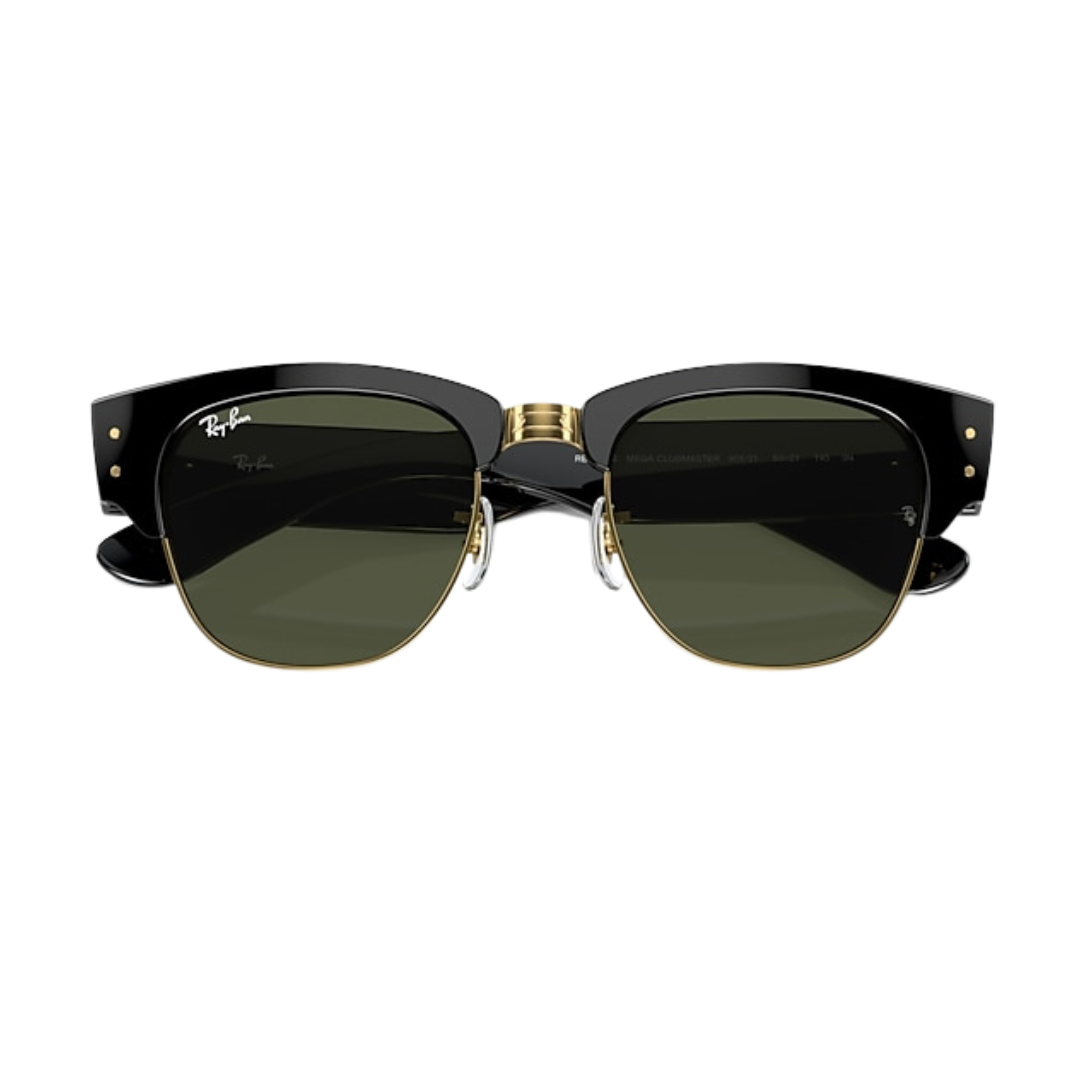 RAY-BAN RB 0316S MEGA CLUBMASTER (90131-BLACK/GOLD)