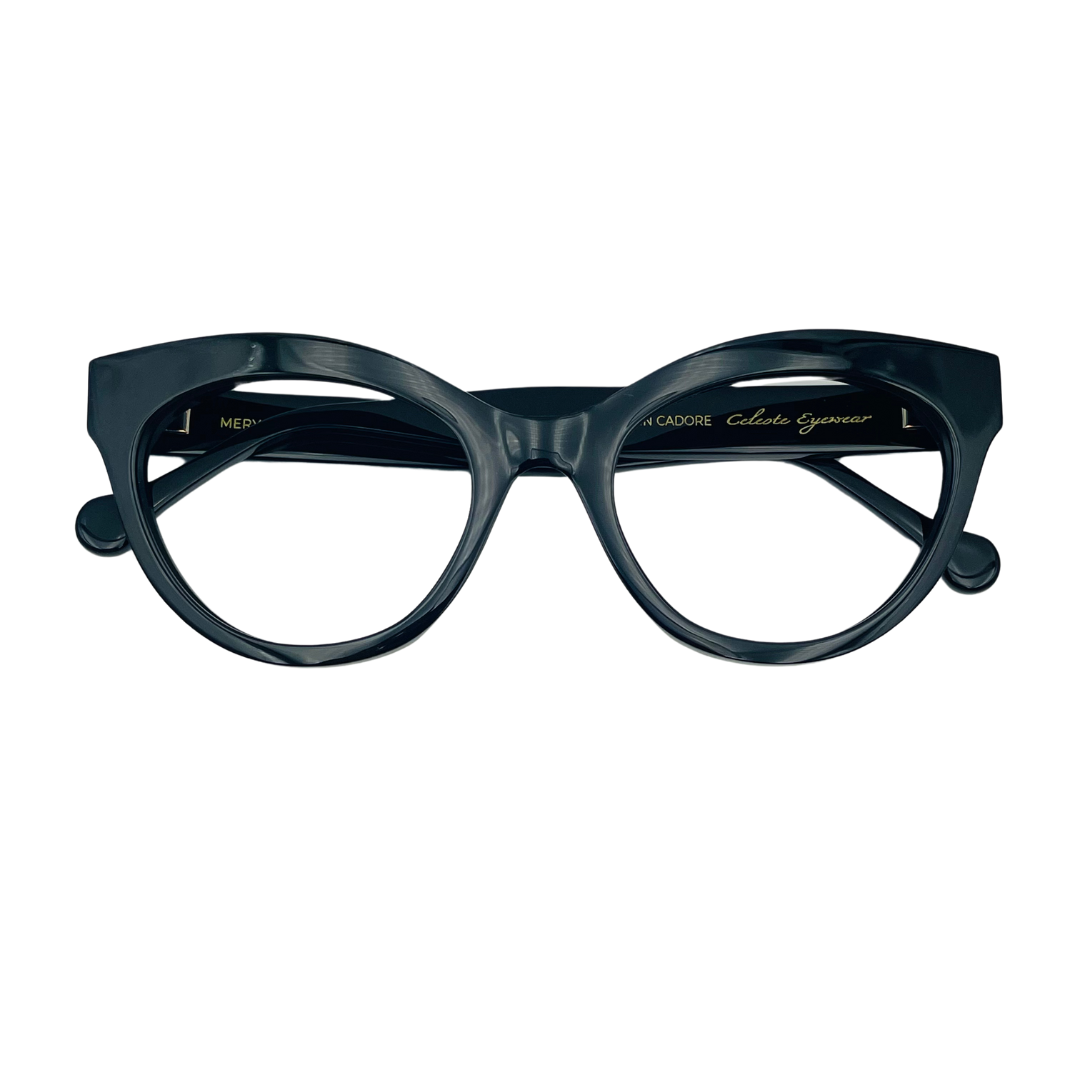 CELESTE EYEWEAR -MERY CLIP(001E-BLACK)