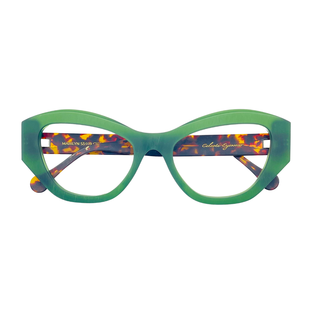 CELESTE EYEWEAR -MARILYN (168EN-GREEN MAT)