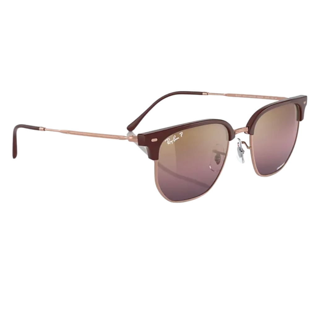 RAY-BAN RB 4416 NEW CLUBMASTER (6654/G9-BORDEAUX/ROSE GOLD)