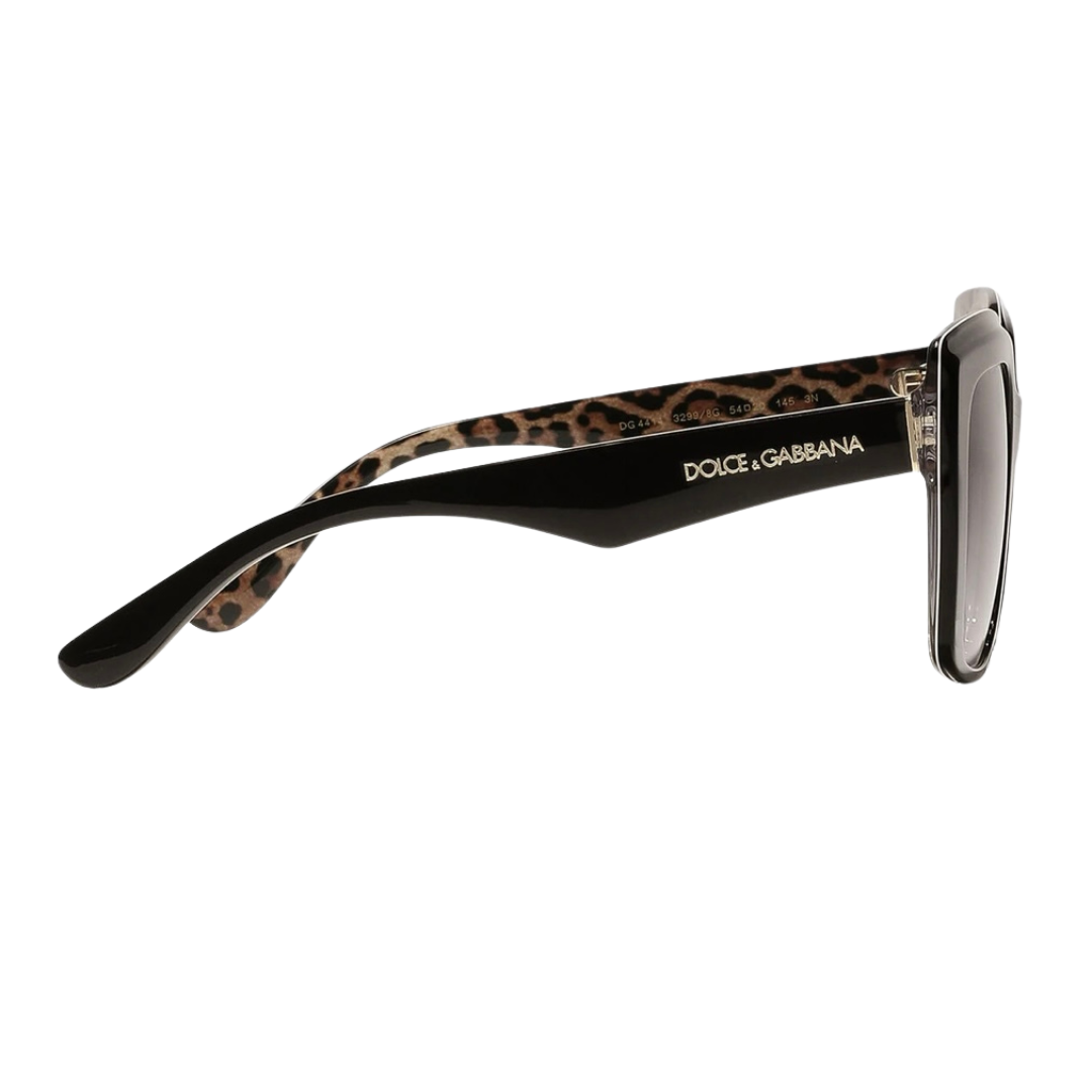 DOLCE & GABBANA DG4414 (3299/8G- ANIMALIER BLACK)