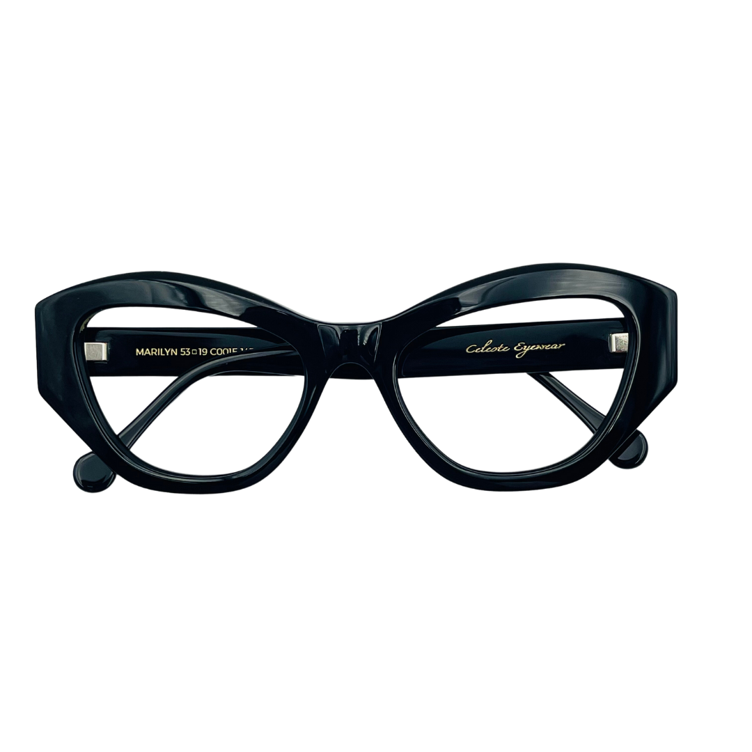 CELESTE EYEWEAR -MARILYN (001E-BLACK)