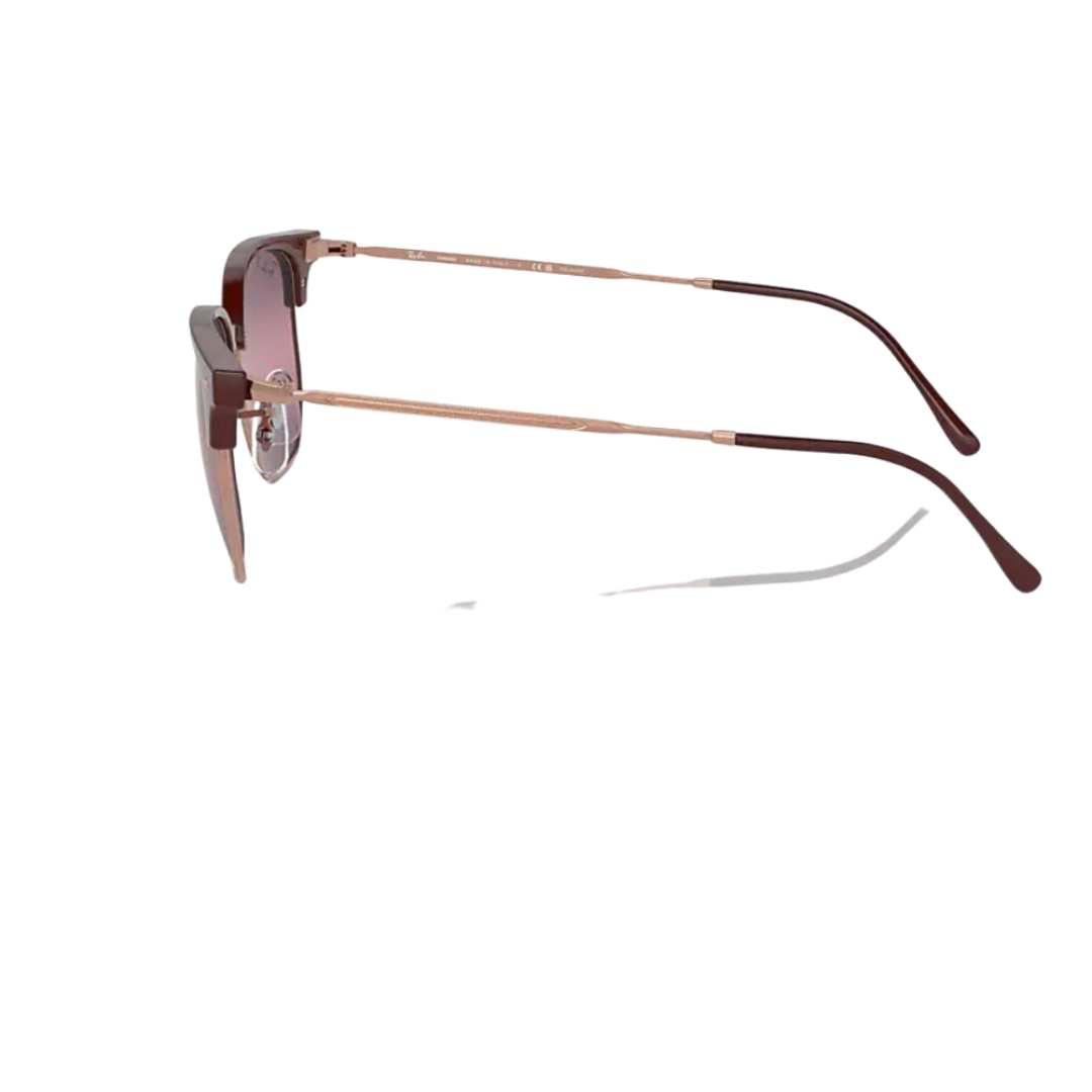 RAY-BAN RB 4416 NEW CLUBMASTER (6654/G9-BORDEAUX/ROSE GOLD)