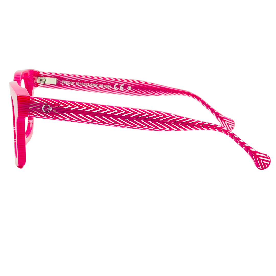 CELESTE EYEWEAR -FREDDY (552- FUXSIA STRIPES)