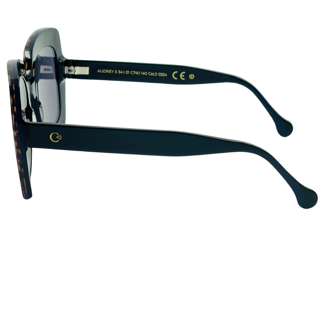 CELESTE EYEWEAR -AUDREY (740-ANIMALIER/BLACK)