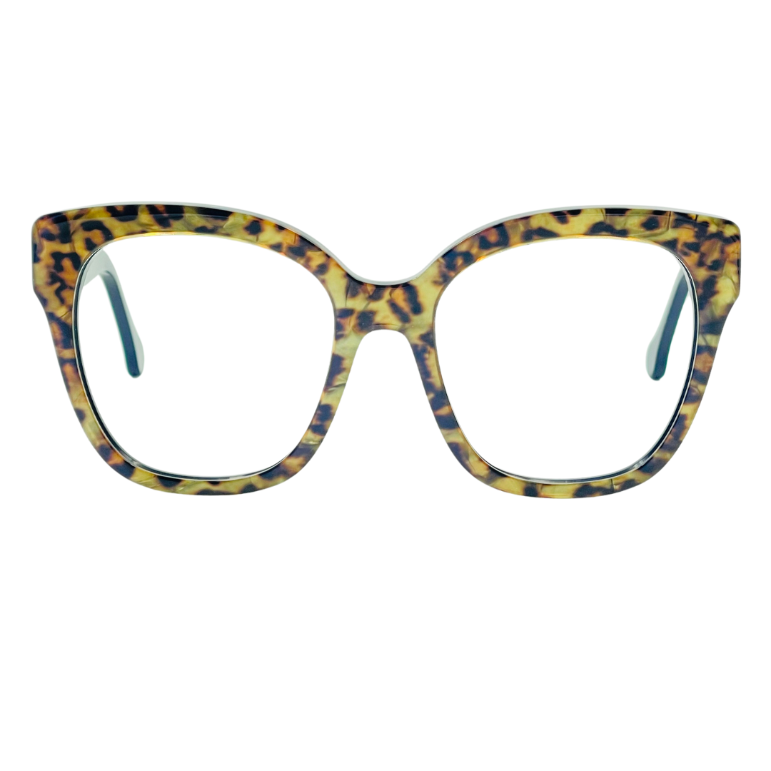 CELESTE EYEWEAR -JHONNY (740-ANIMALIER BLACK)