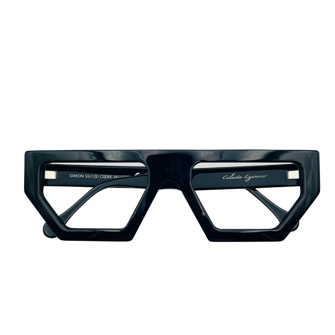 CELESTE EYEWEAR -SIMON (001E-BLACK)