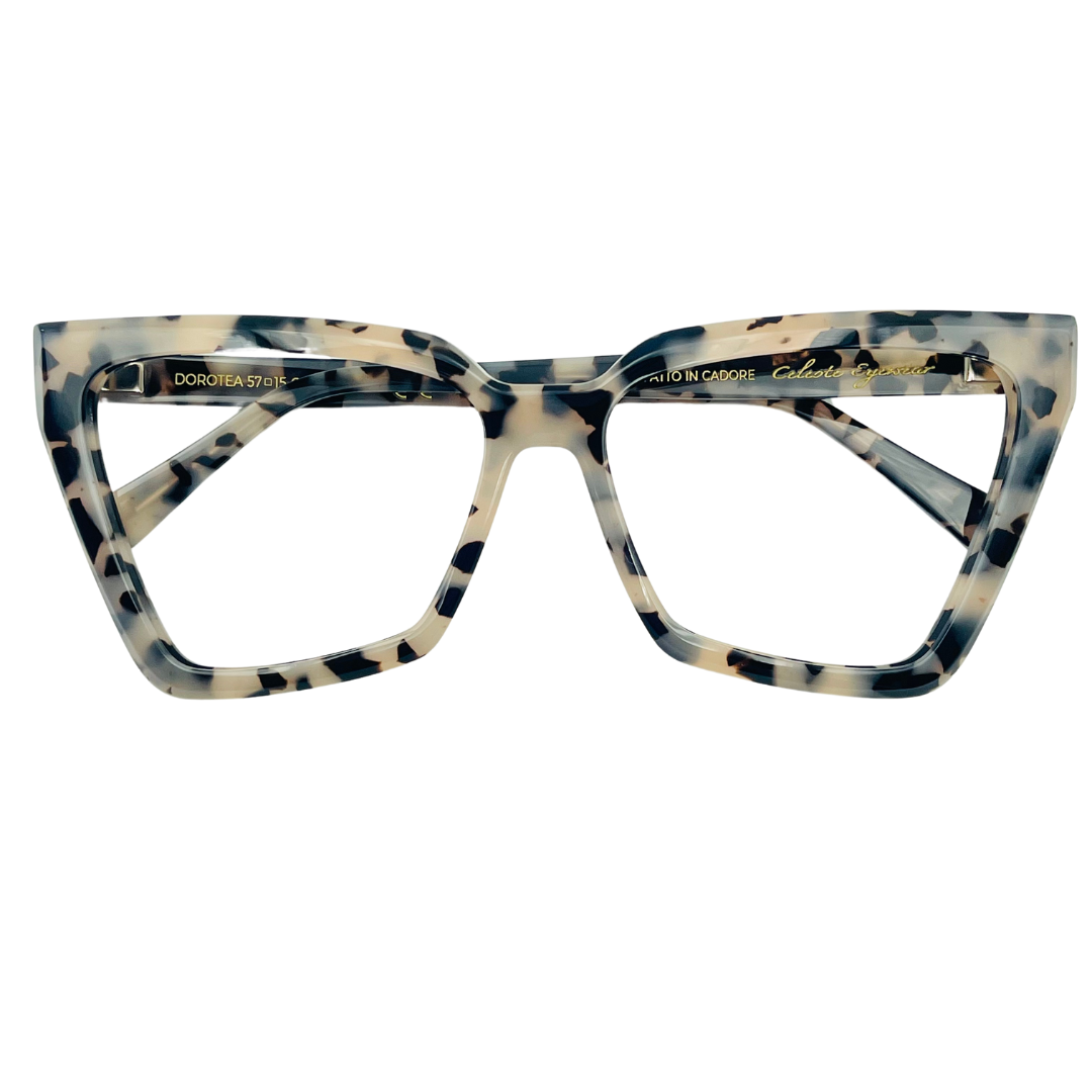 CELESTE EYEWEAR -DOROTEA (547-MACULATO BEIGE)