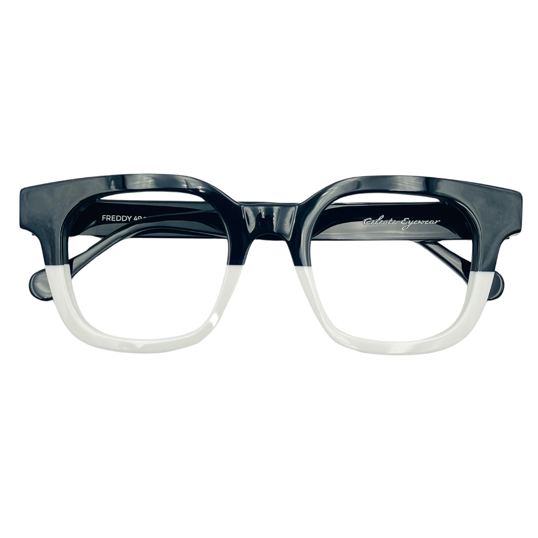 CELESTE EYEWEAR -FREDDY (086-BLACK&WHITE)