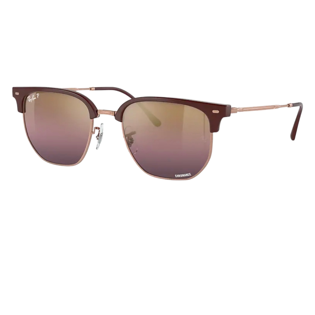 RAY-BAN RB 4416 NEW CLUBMASTER (6654/G9-BORDEAUX/ROSE GOLD)