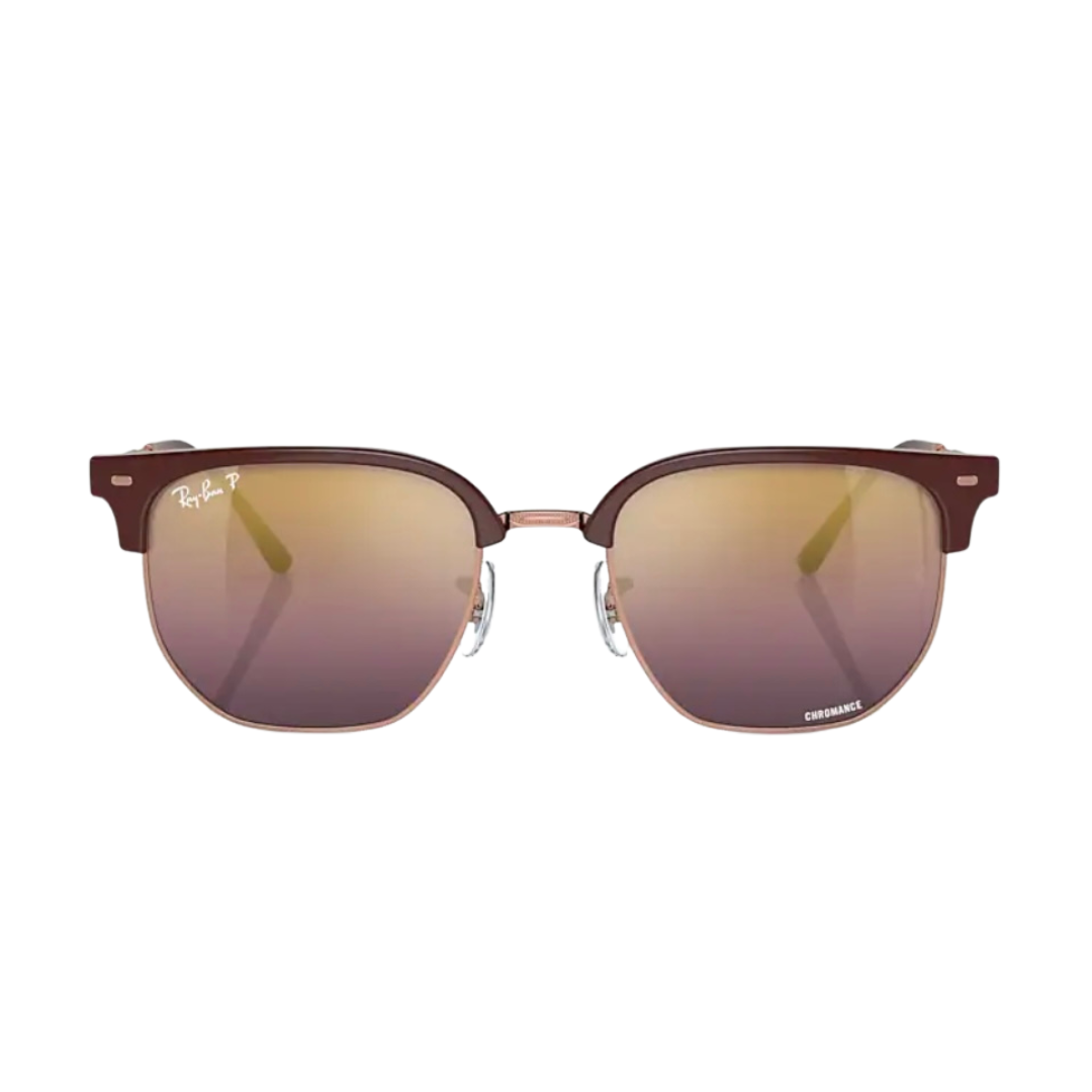 RAY-BAN RB 4416 NEW CLUBMASTER (6654/G9-BORDEAUX/ROSE GOLD)