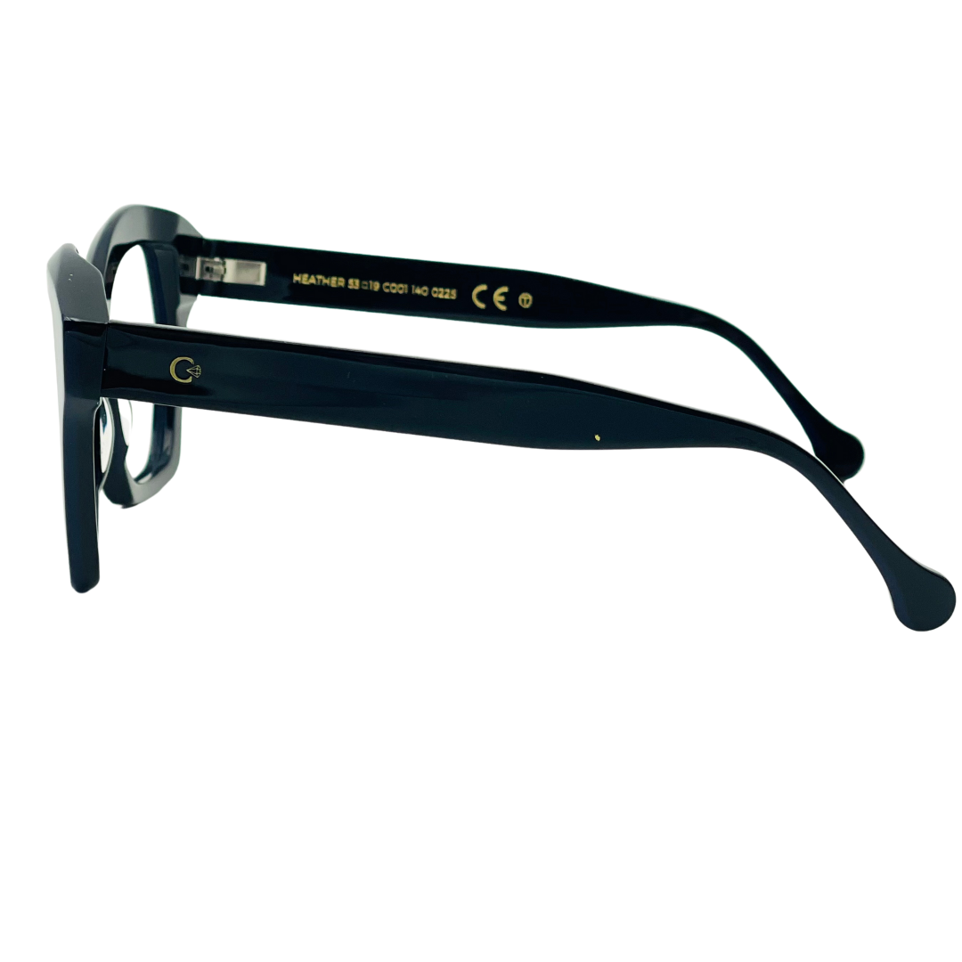 CELESTE EYEWEAR -HEATHER (001-BLACK)