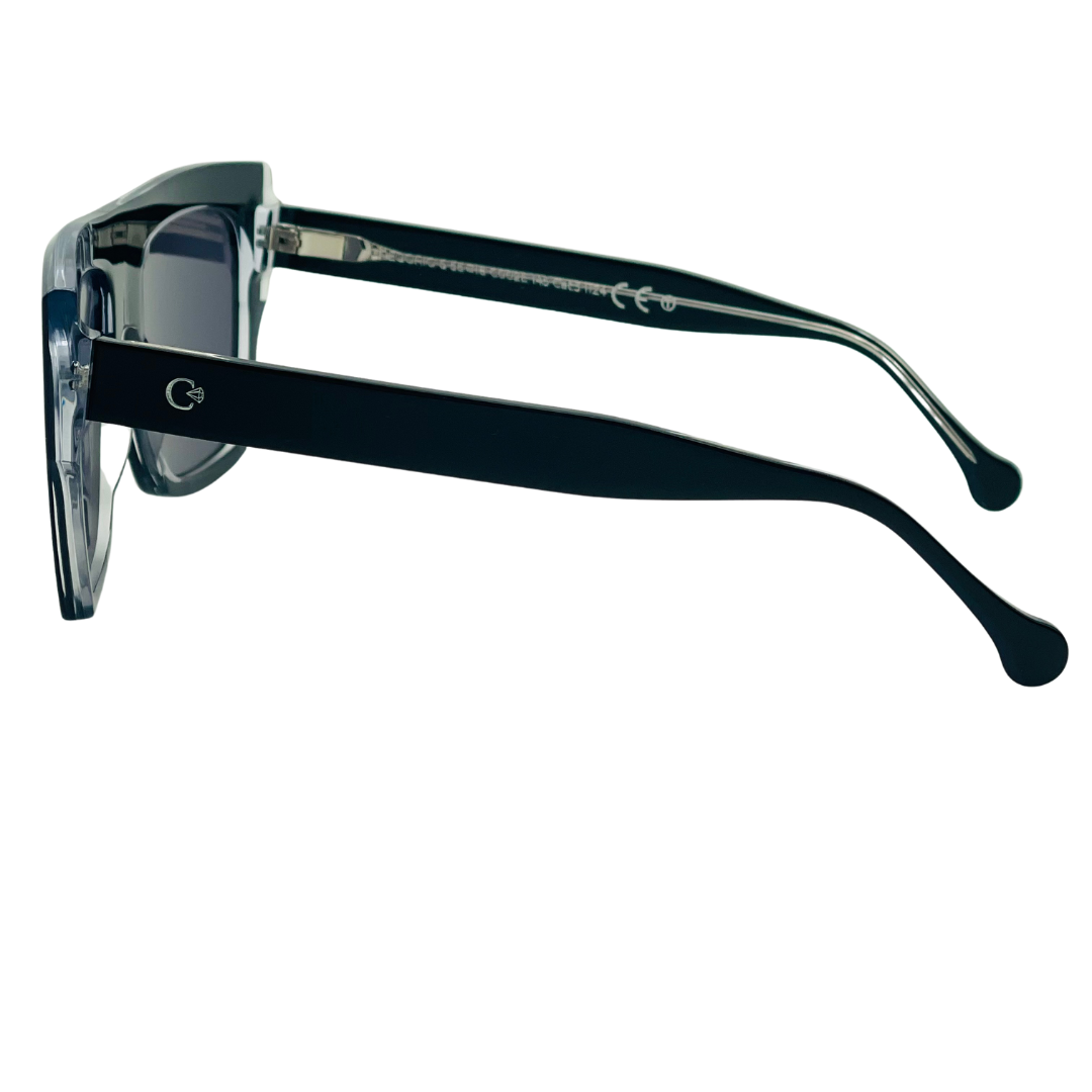 CELESTE EYEWEAR -GREGORIO (002-BLACK/CRYSTAL)