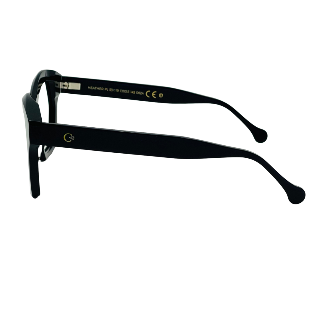 CELESTE EYEWEAR -HEATHER CLIP(001E-BLACK)