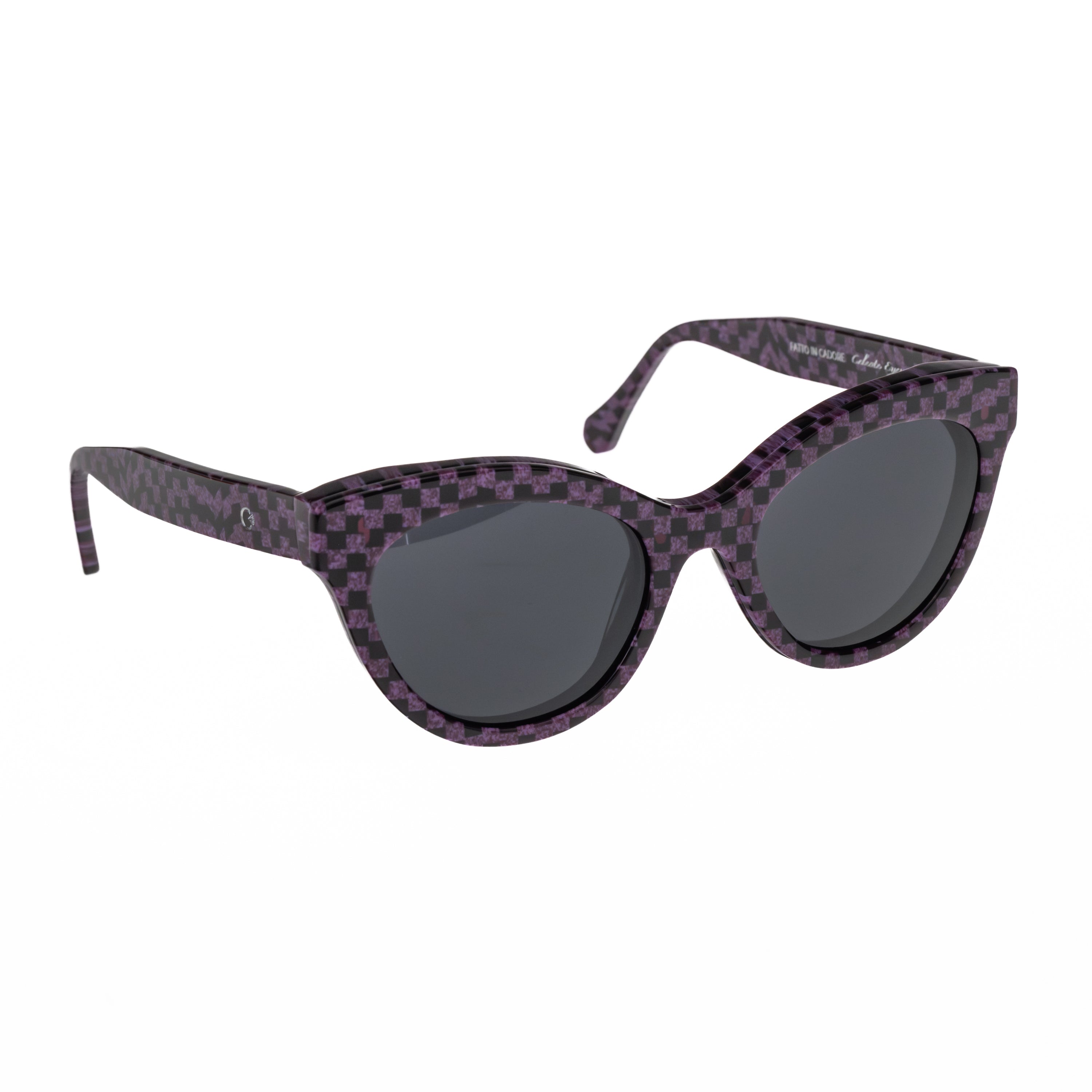 CELESTE EYEWEAR -MERY CLIP(555-VIOLET SQUARE)
