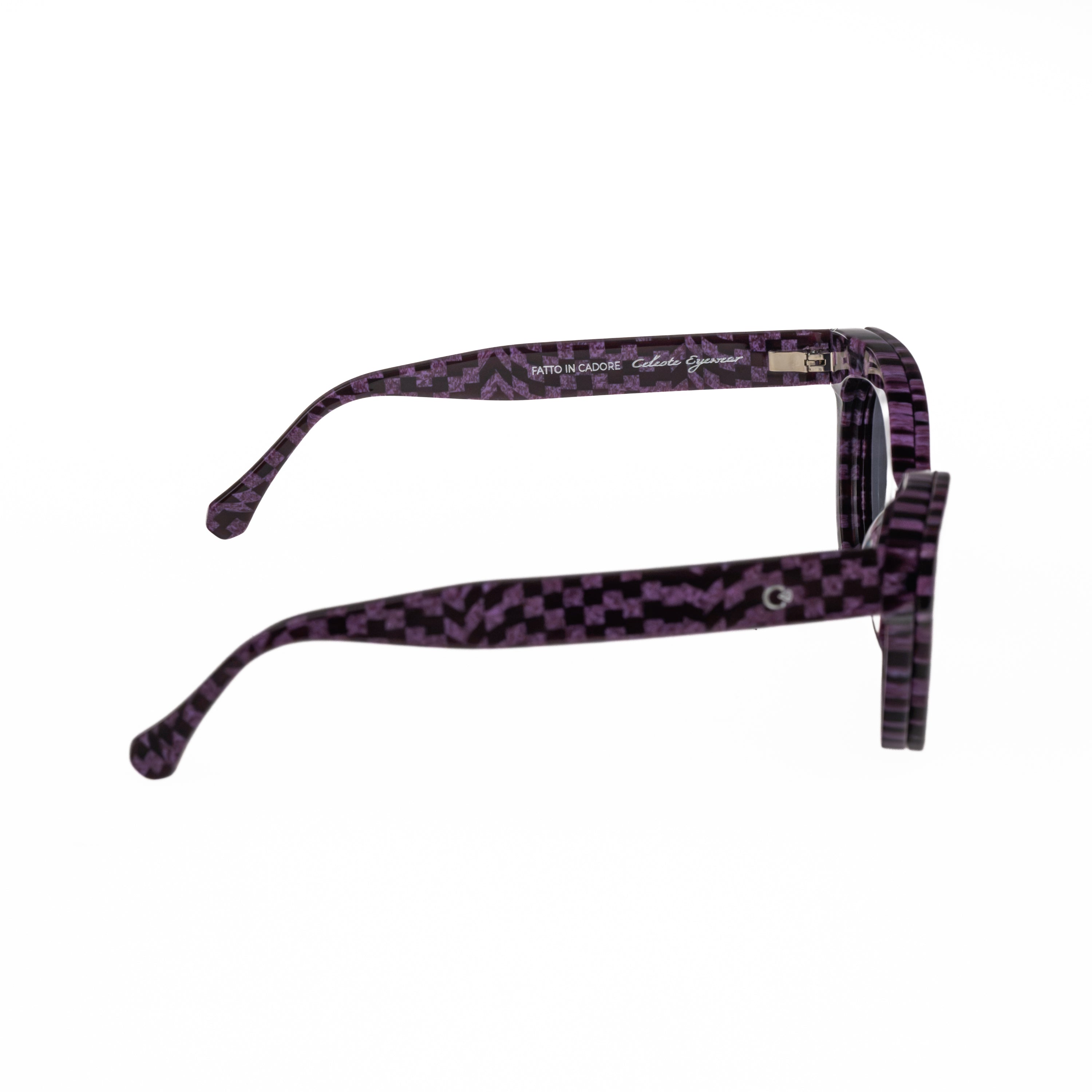 CELESTE EYEWEAR -MERY CLIP(555-VIOLET SQUARE)