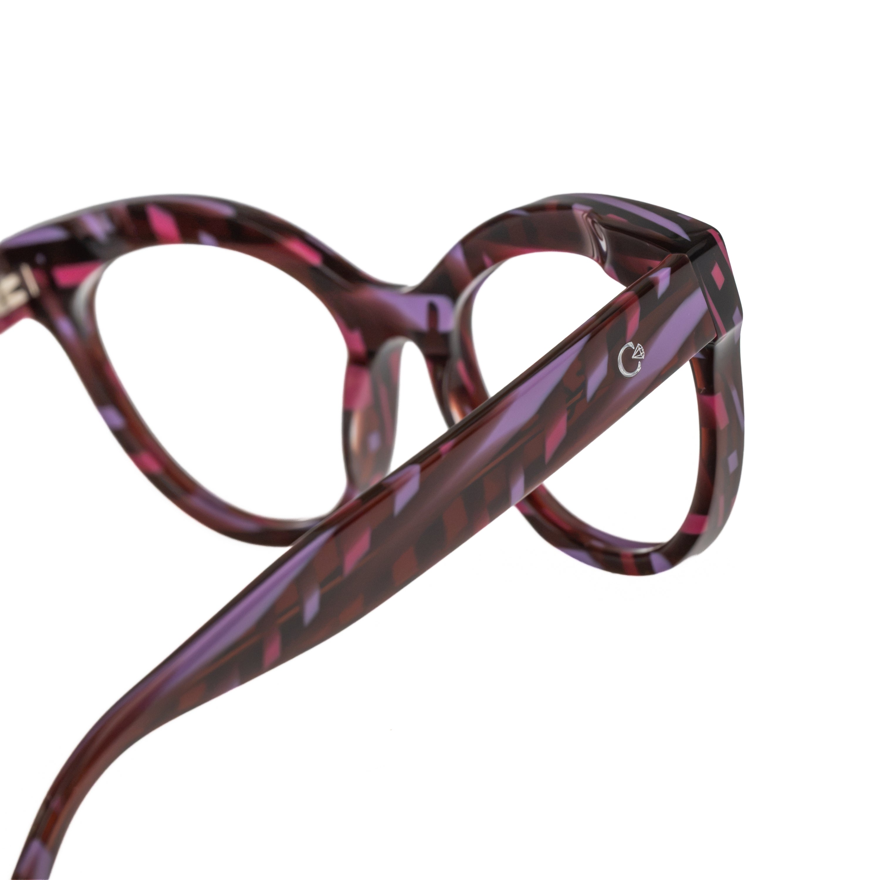 CELESTE EYEWEAR -MERY CLIP(390-ROSA/VIOLA)
