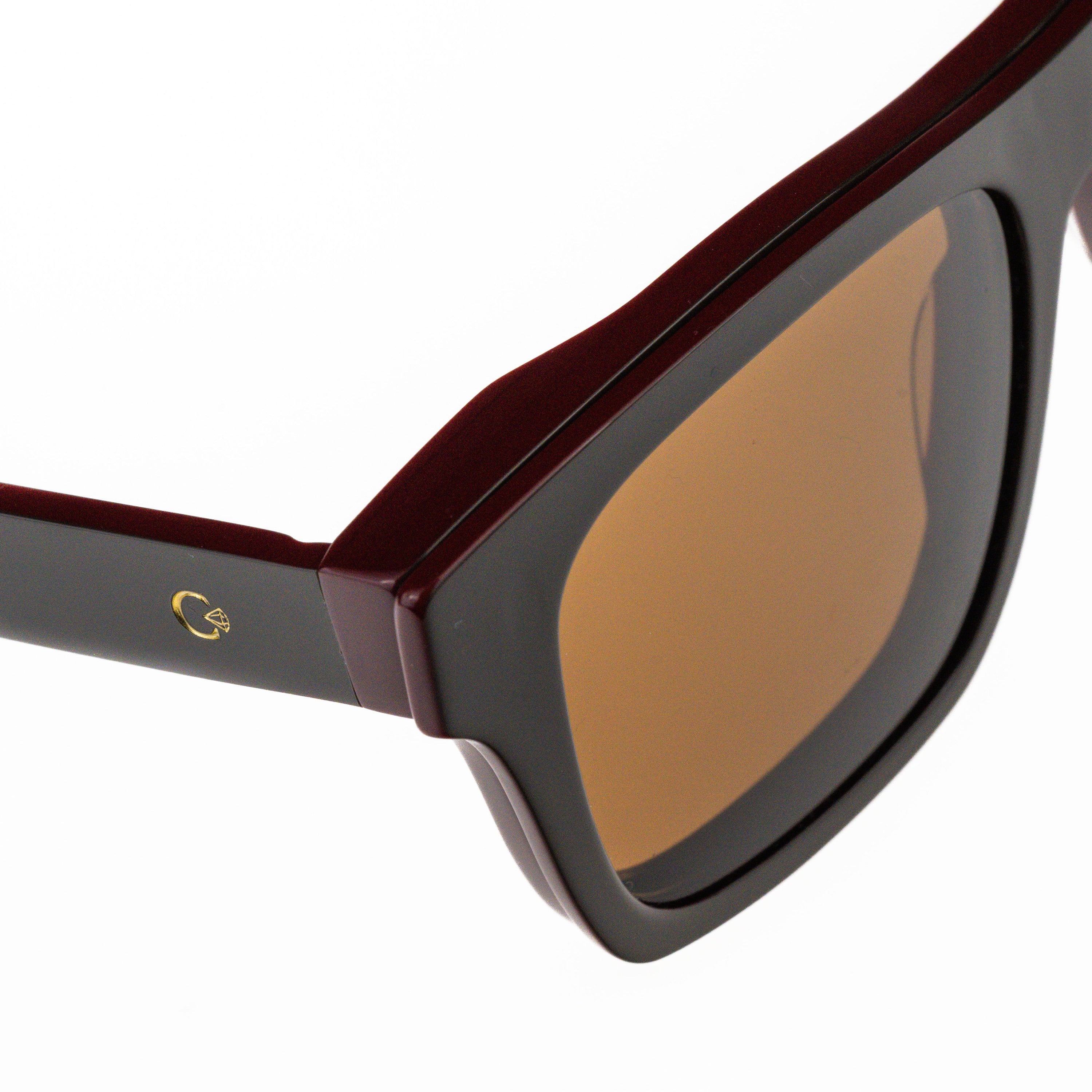 CELESTE EYEWEAR -ALFONSO CLIP(204-CHOCCOLAT/BORDEAUX)