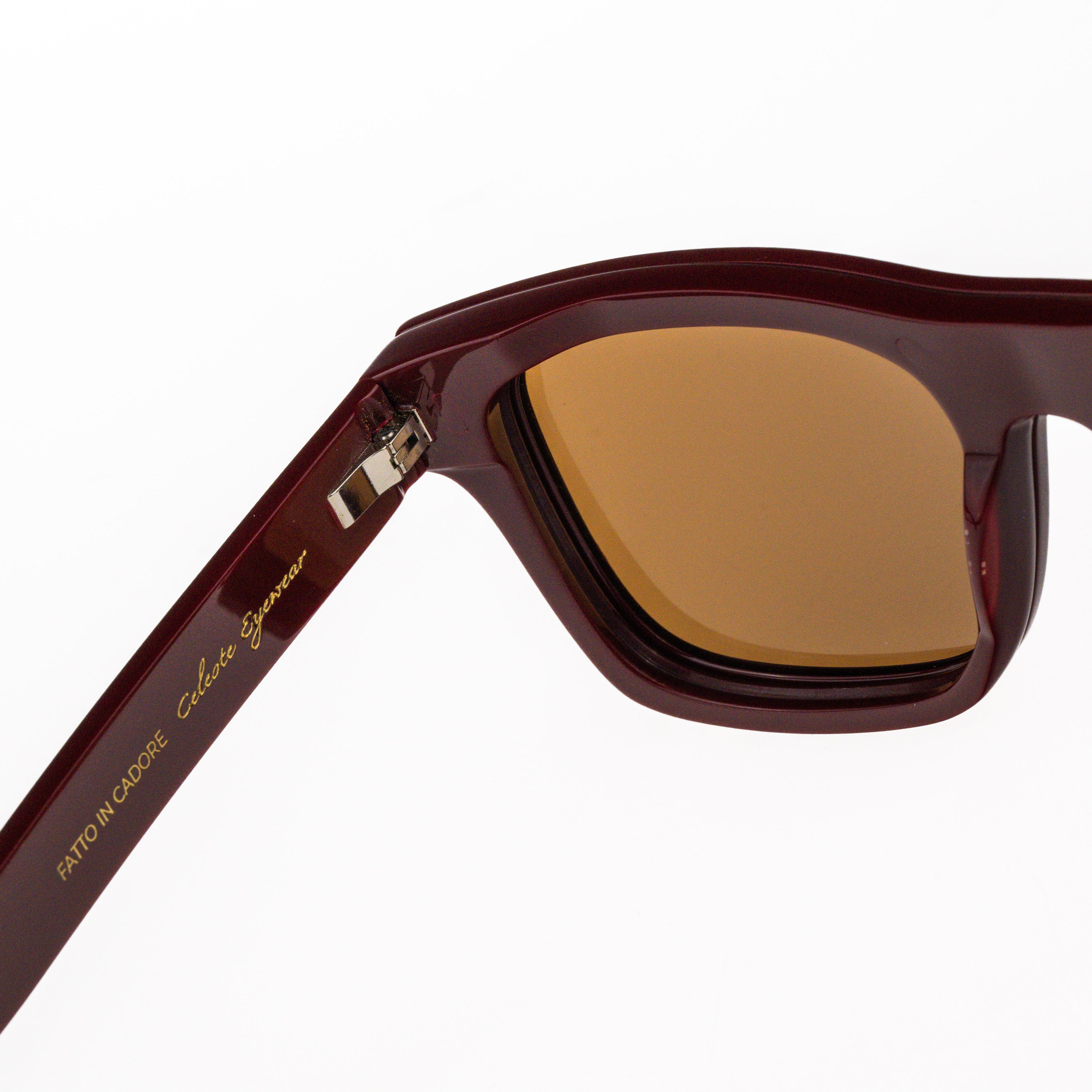 CELESTE EYEWEAR -ALFONSO CLIP(204-CHOCCOLAT/BORDEAUX)