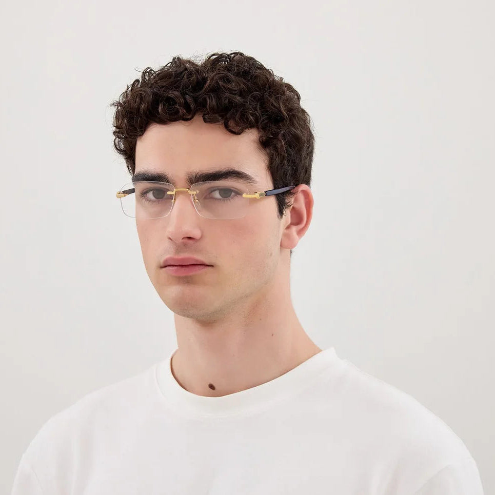 GUCCI GG1221O (004-GOLD/BLUE)