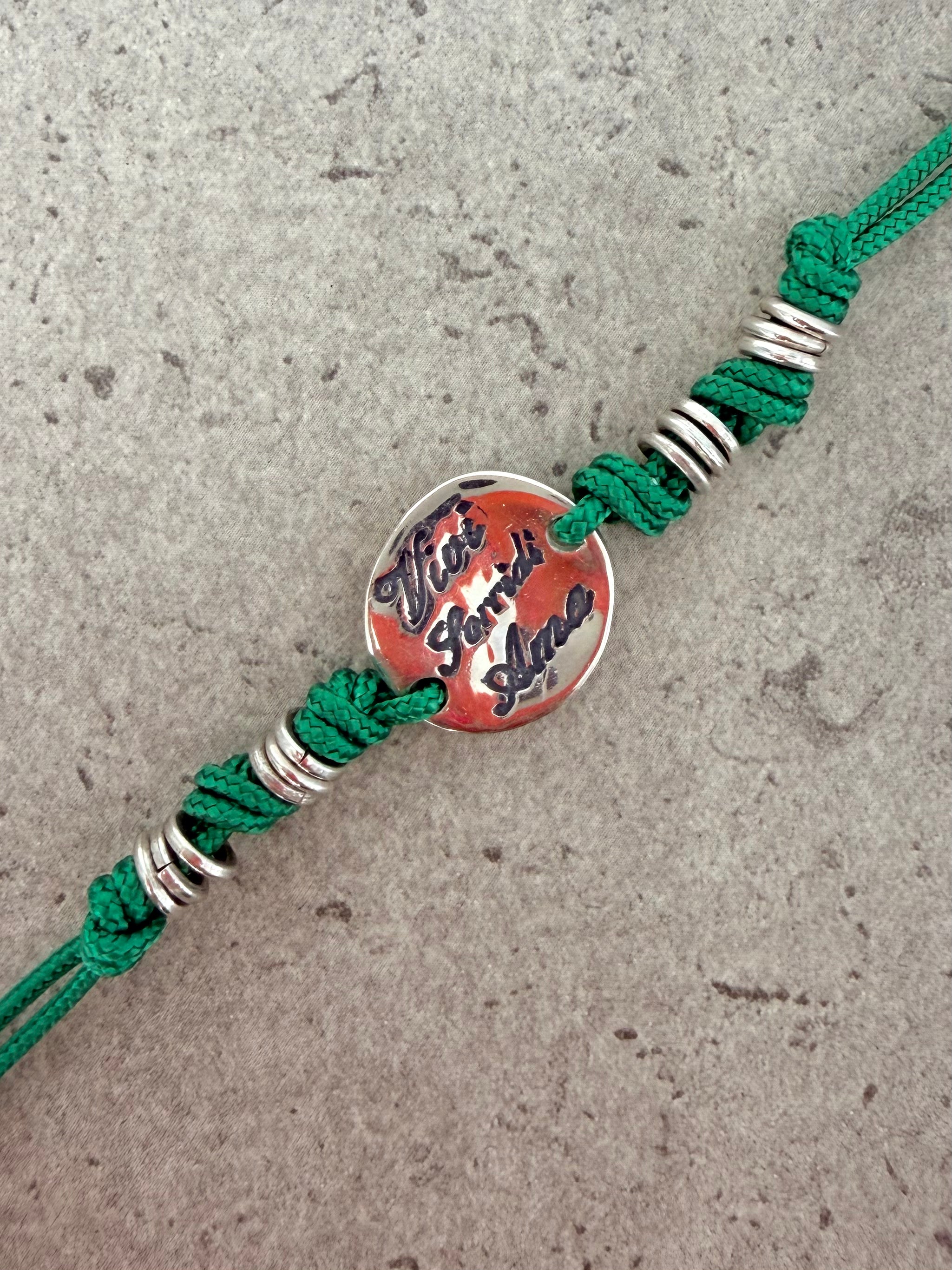 BRACCIALE "Vivi, Sorridi, Ama"