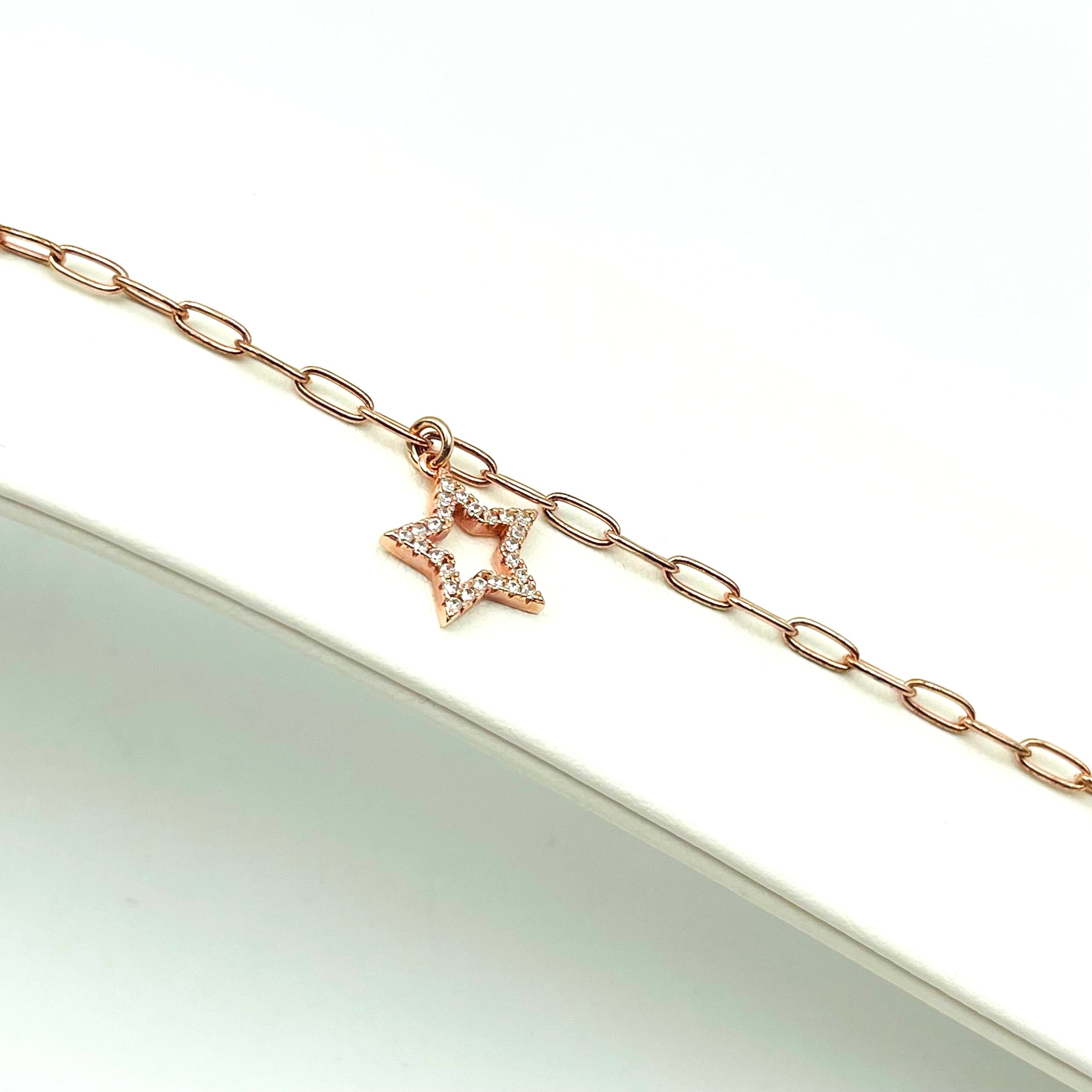 BRACCIALE CATENA STELLA 016HB