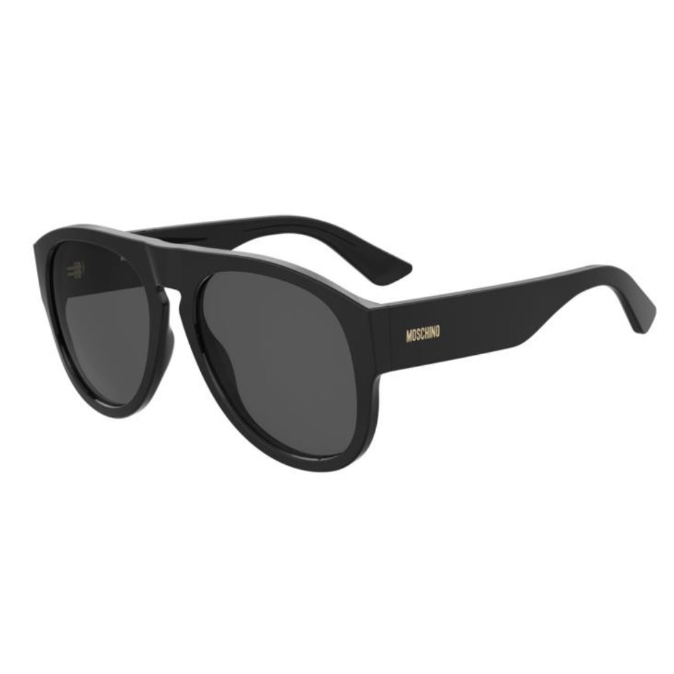 MOSCHINO MOS176/S (807-BLACK)