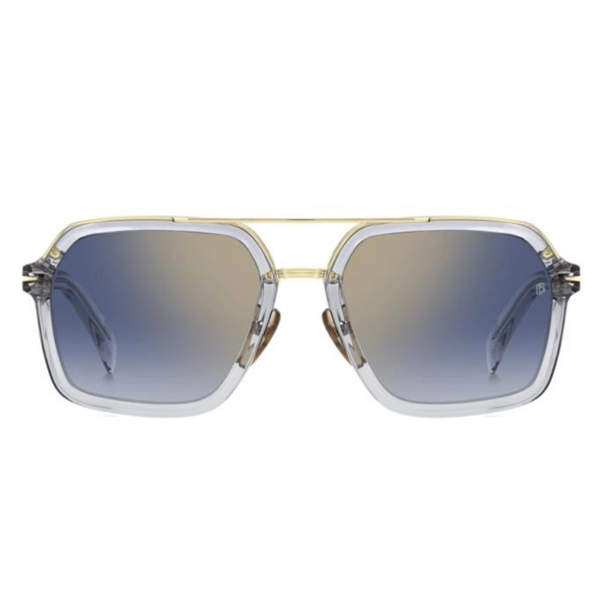 DB EYEWEAR by David Beckham DB 7128/S (FT3-GREY GOLD)