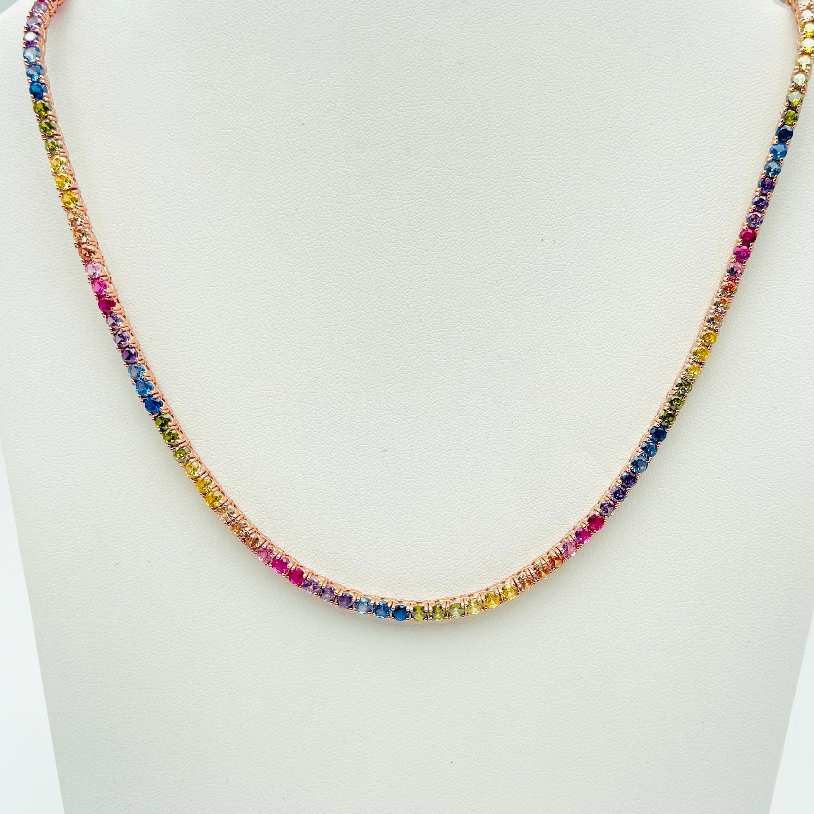 COLLANA TENNIS RAINBOW