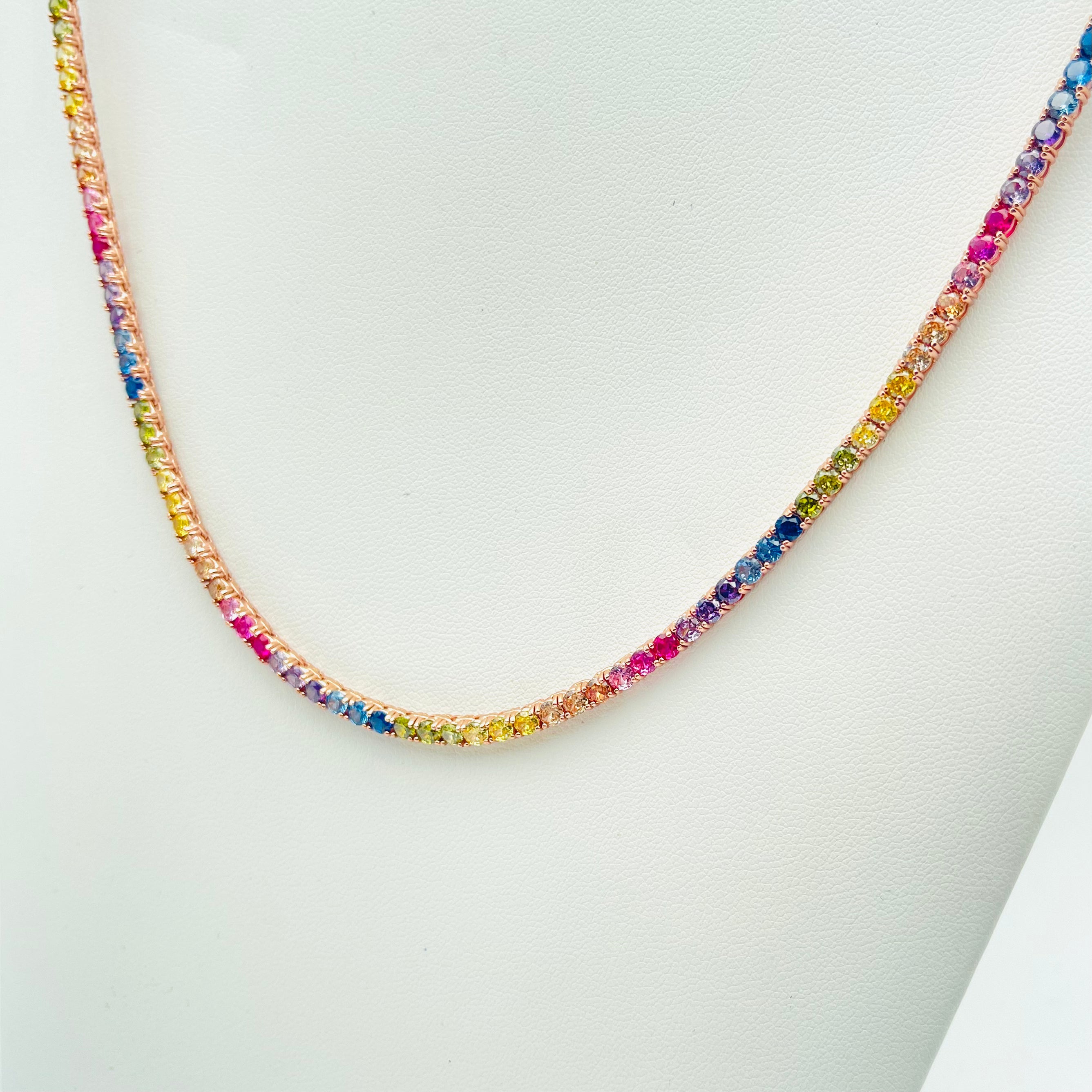 COLLANA TENNIS RAINBOW