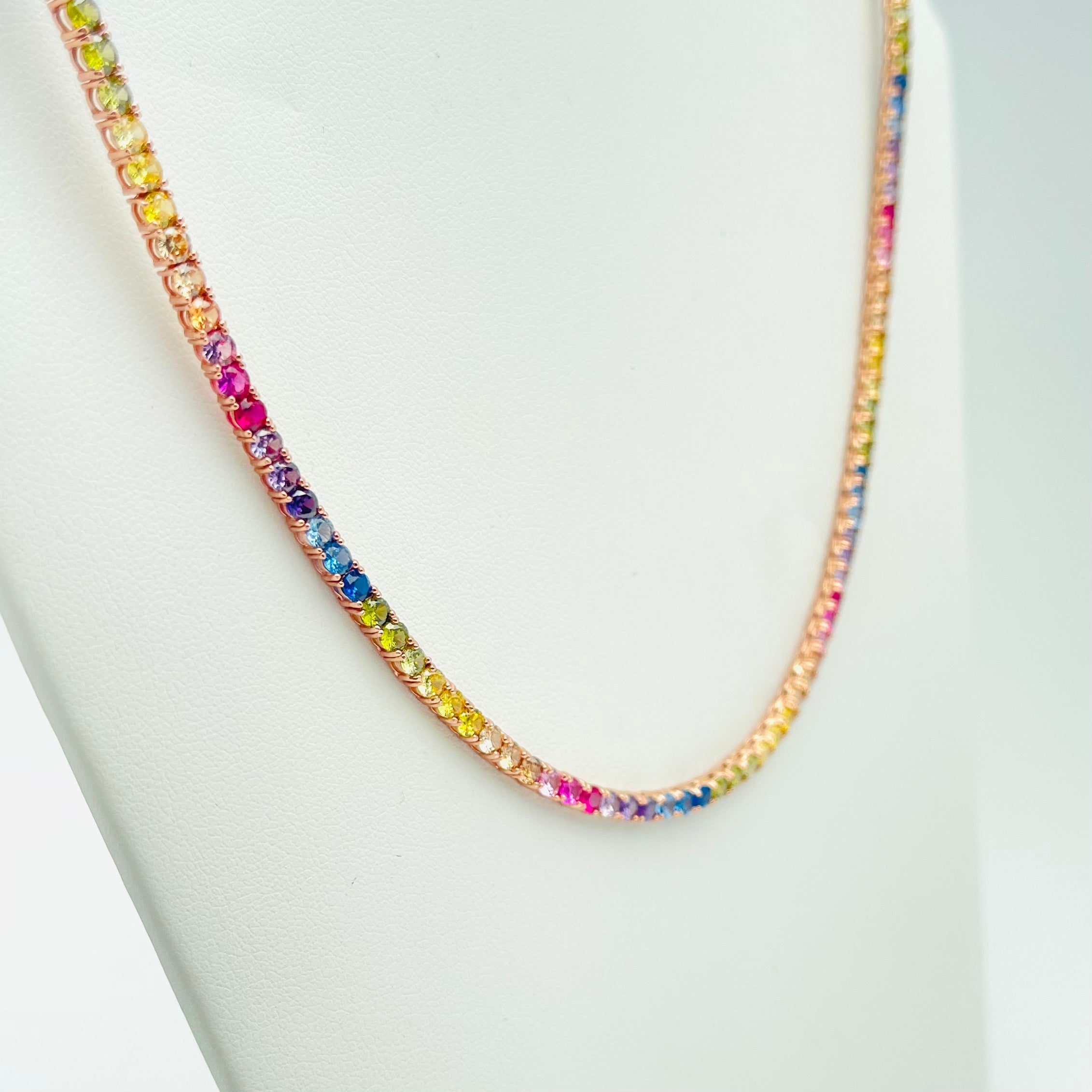 COLLANA TENNIS RAINBOW