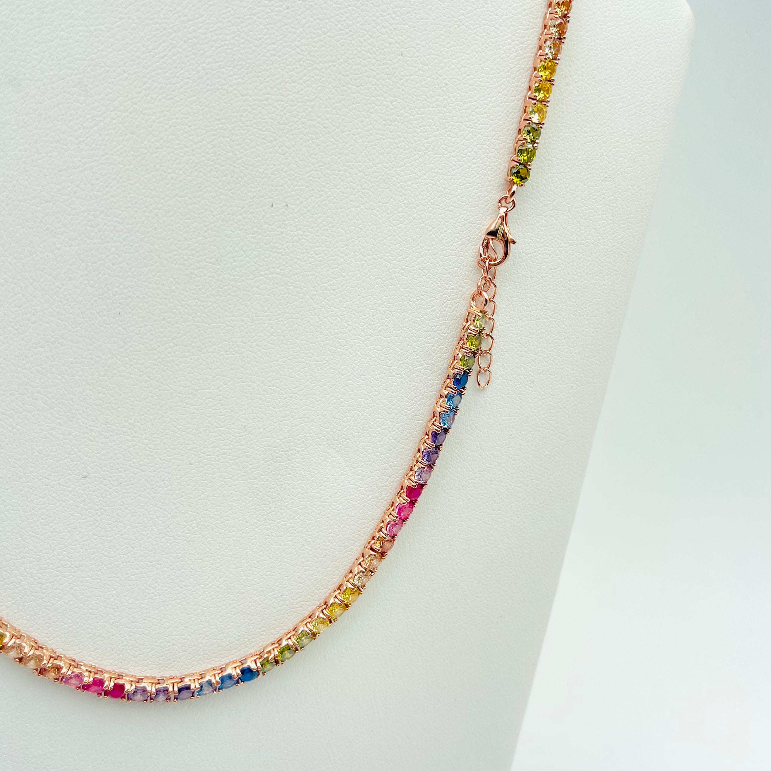 COLLANA TENNIS RAINBOW