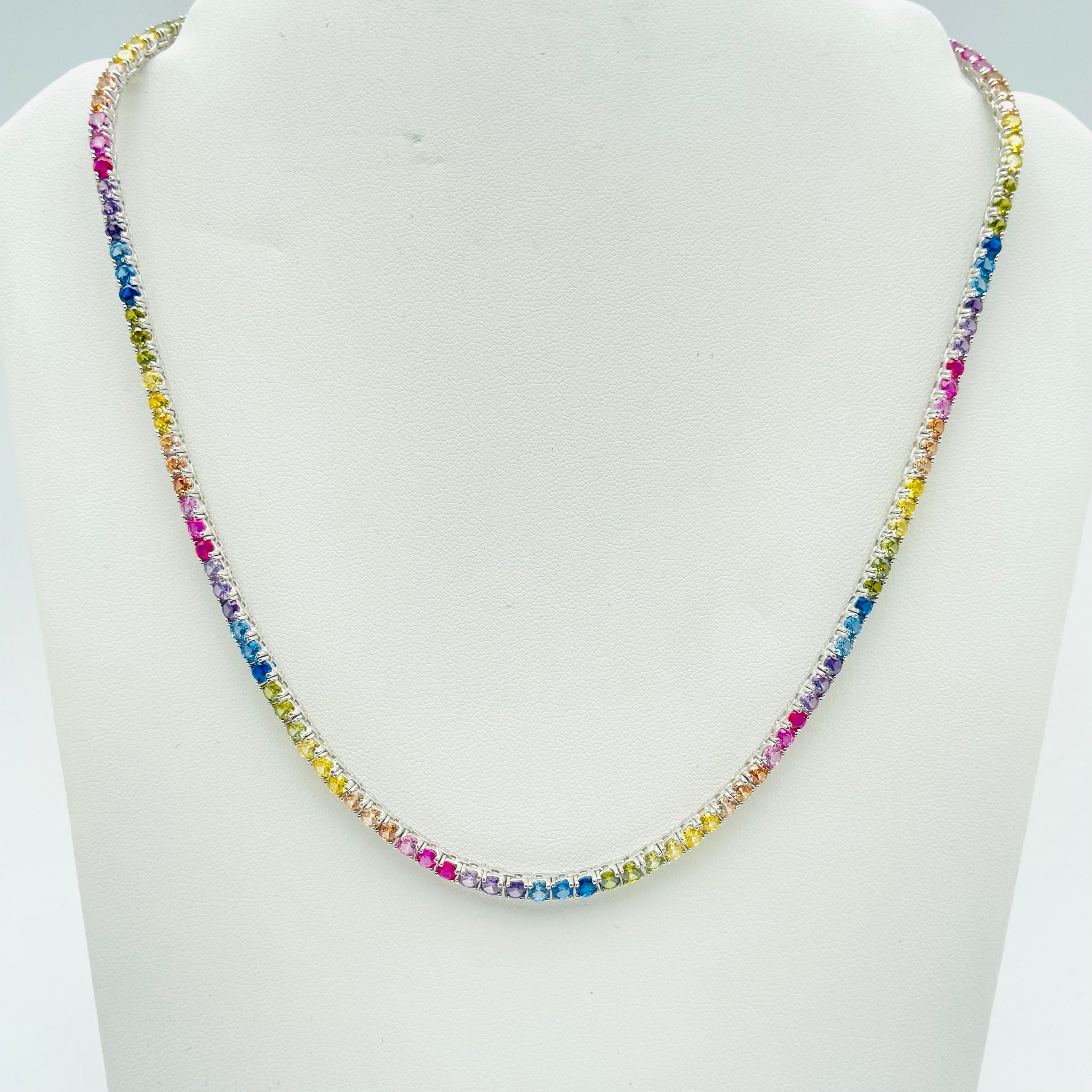 COLLANA TENNIS RAINBOW