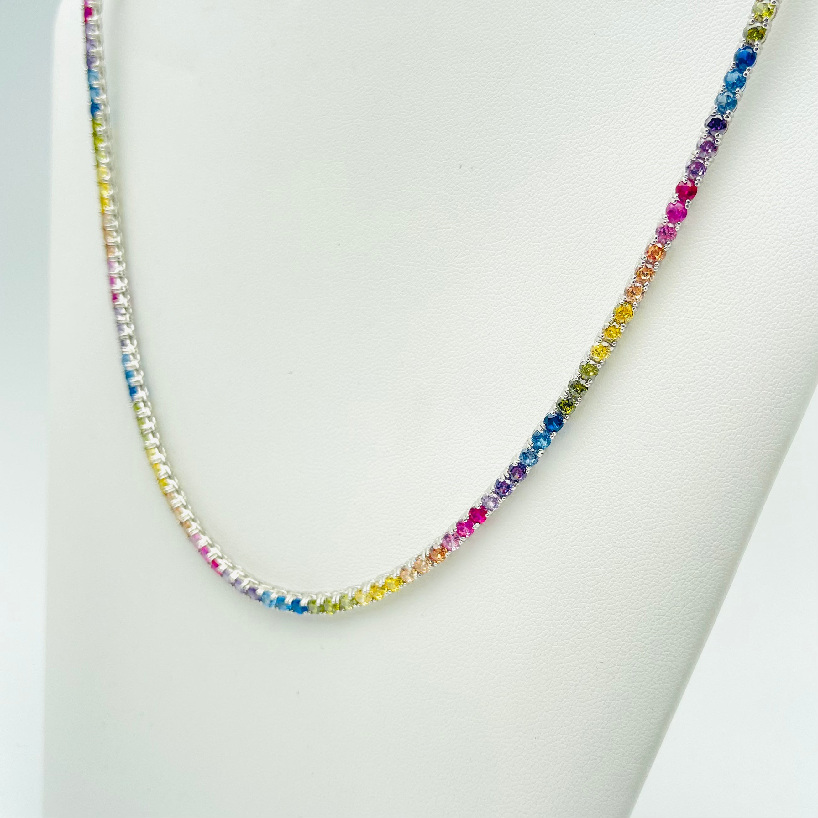 COLLANA TENNIS RAINBOW